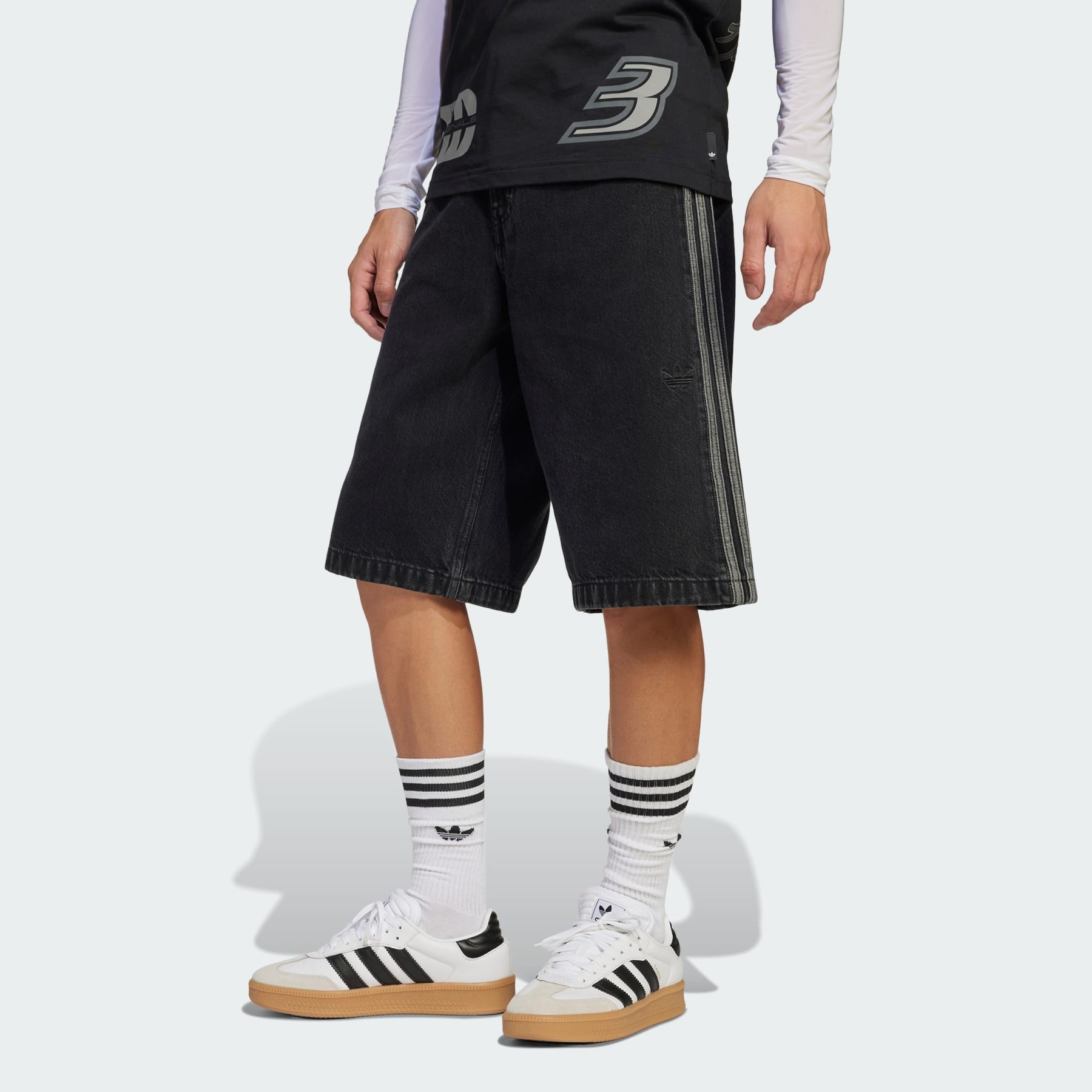 Adicolor Denim Firebird Shorts - 2