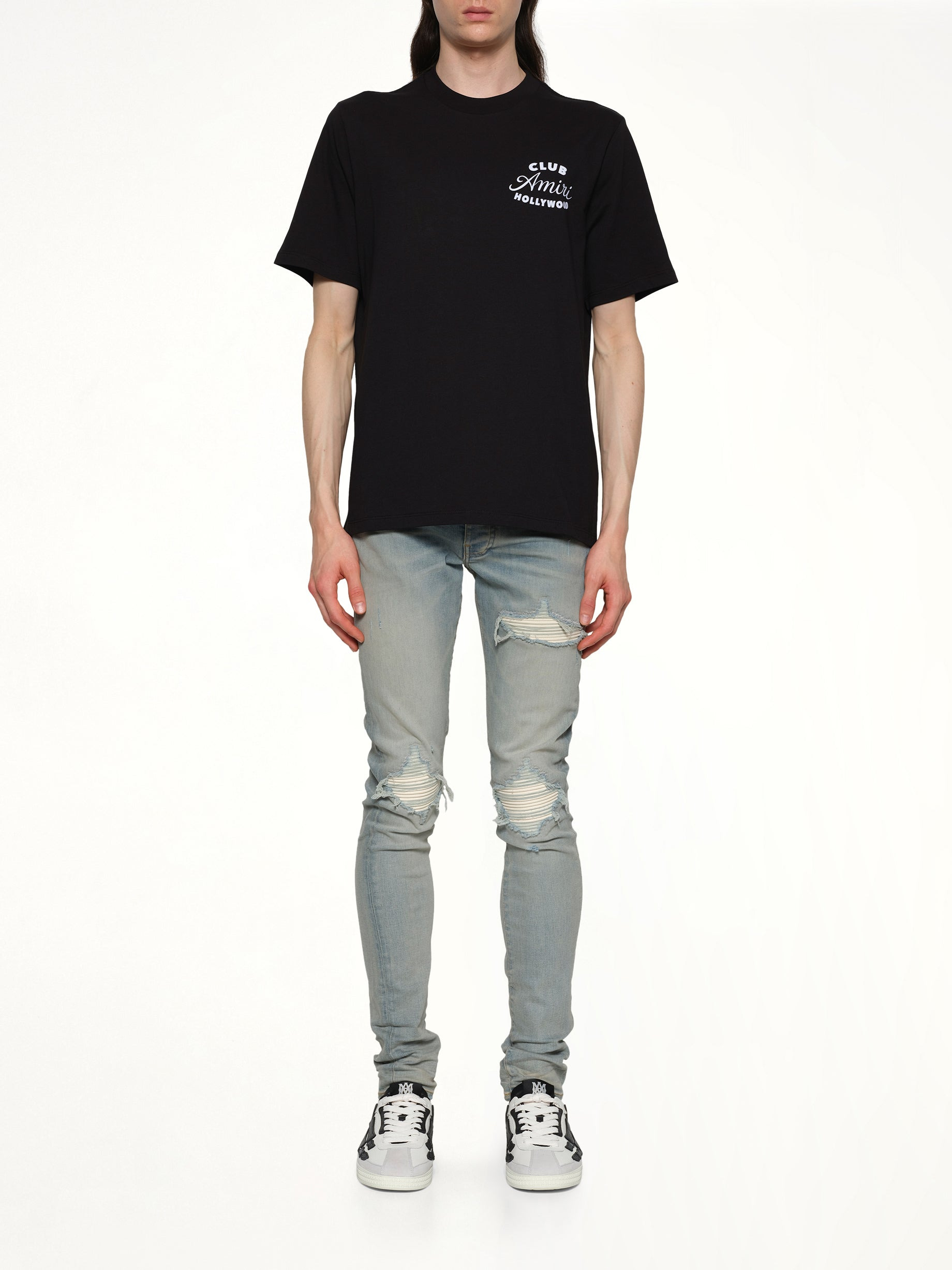 Club Amiri Tee in Black - 7