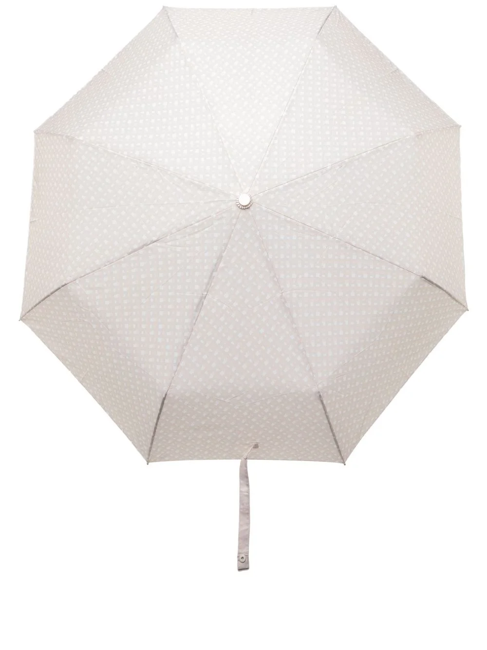 monogram-print umbrella - 1