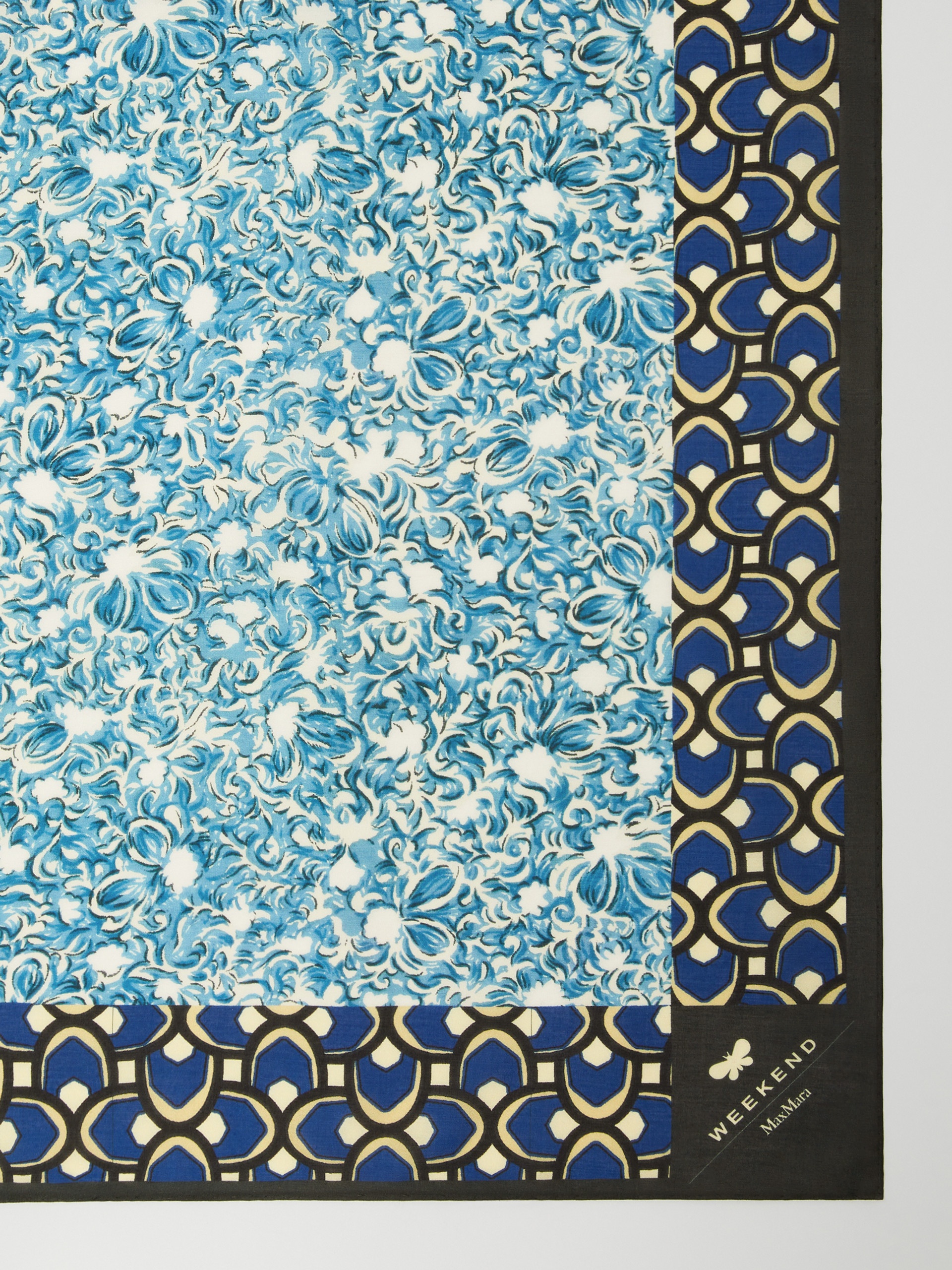 SARONG Modal and printed silk shawl - 2