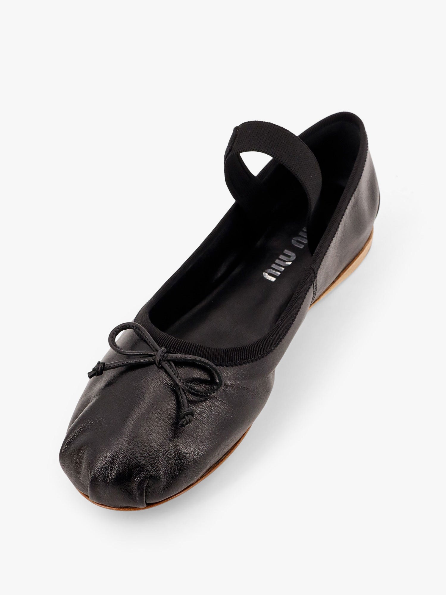 Miu Miu Women Leather Ballerinas - 4