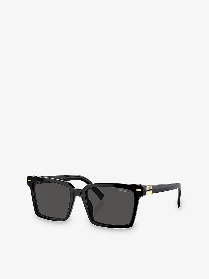 MU 13ZS rectangle-frame acetate sunglasses - 2