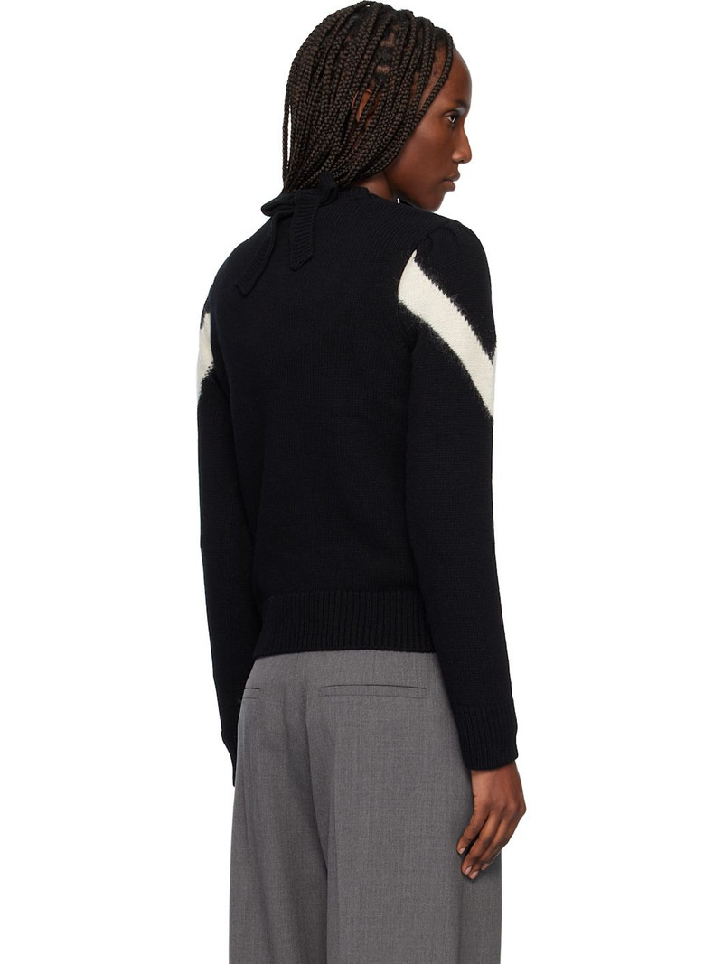 Black Virgin Wool Sweater 3