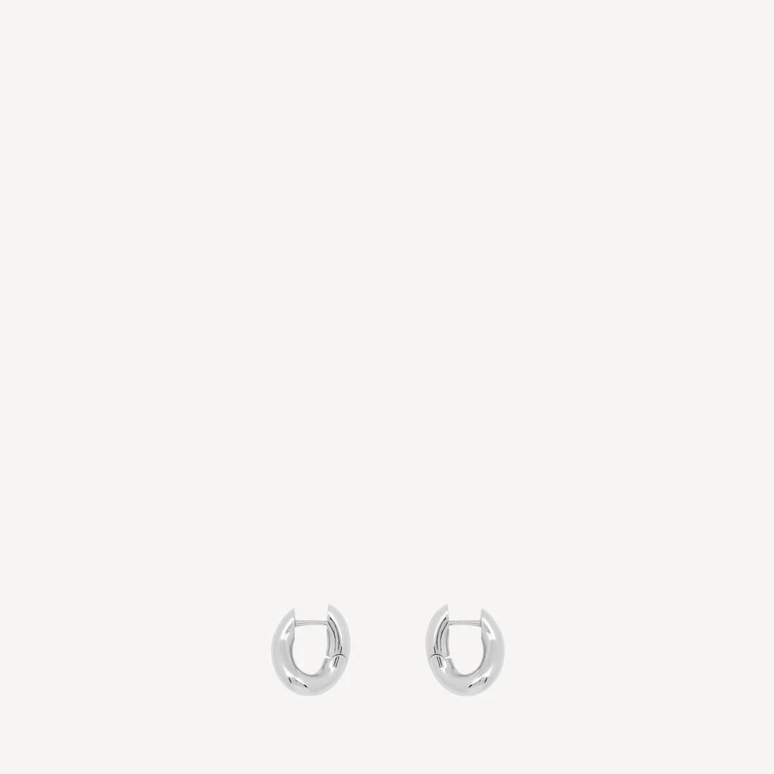 Women's Loop Xxs Earrings in Silver - 1