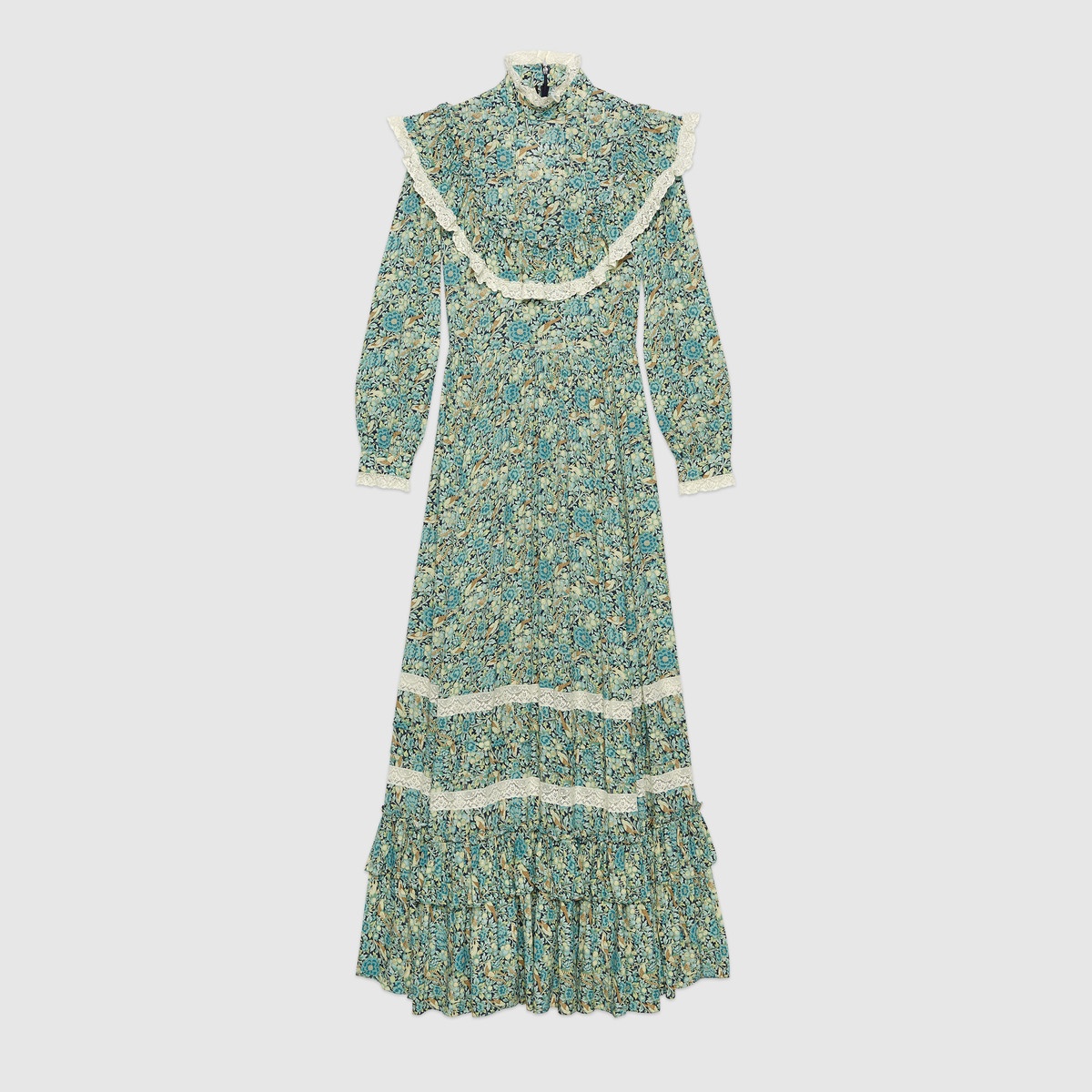 Gucci Liberty floral crêpe maxi dress - 1