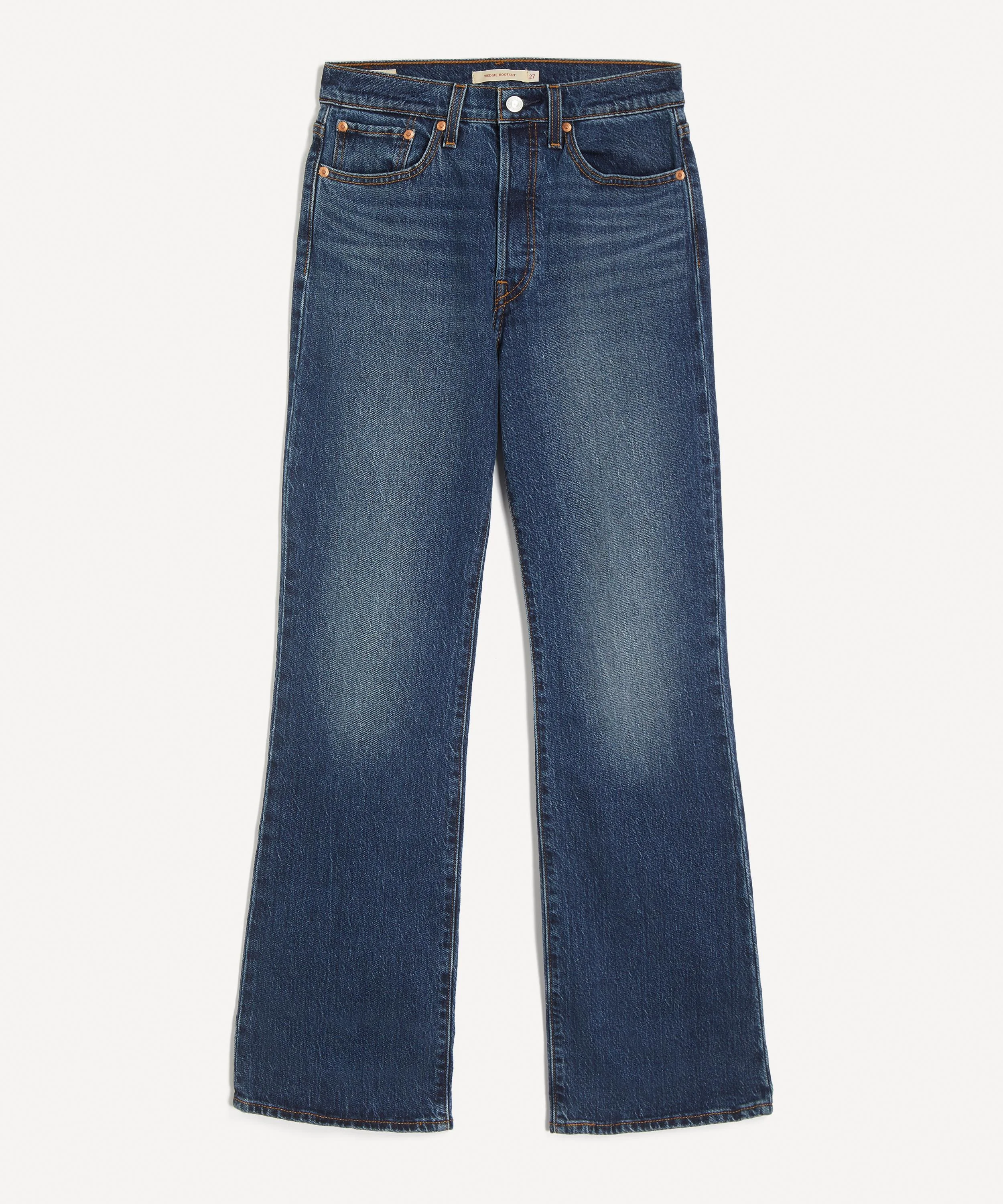 Wedgie Bootcut Jeans in Bold and Beautiful - 1