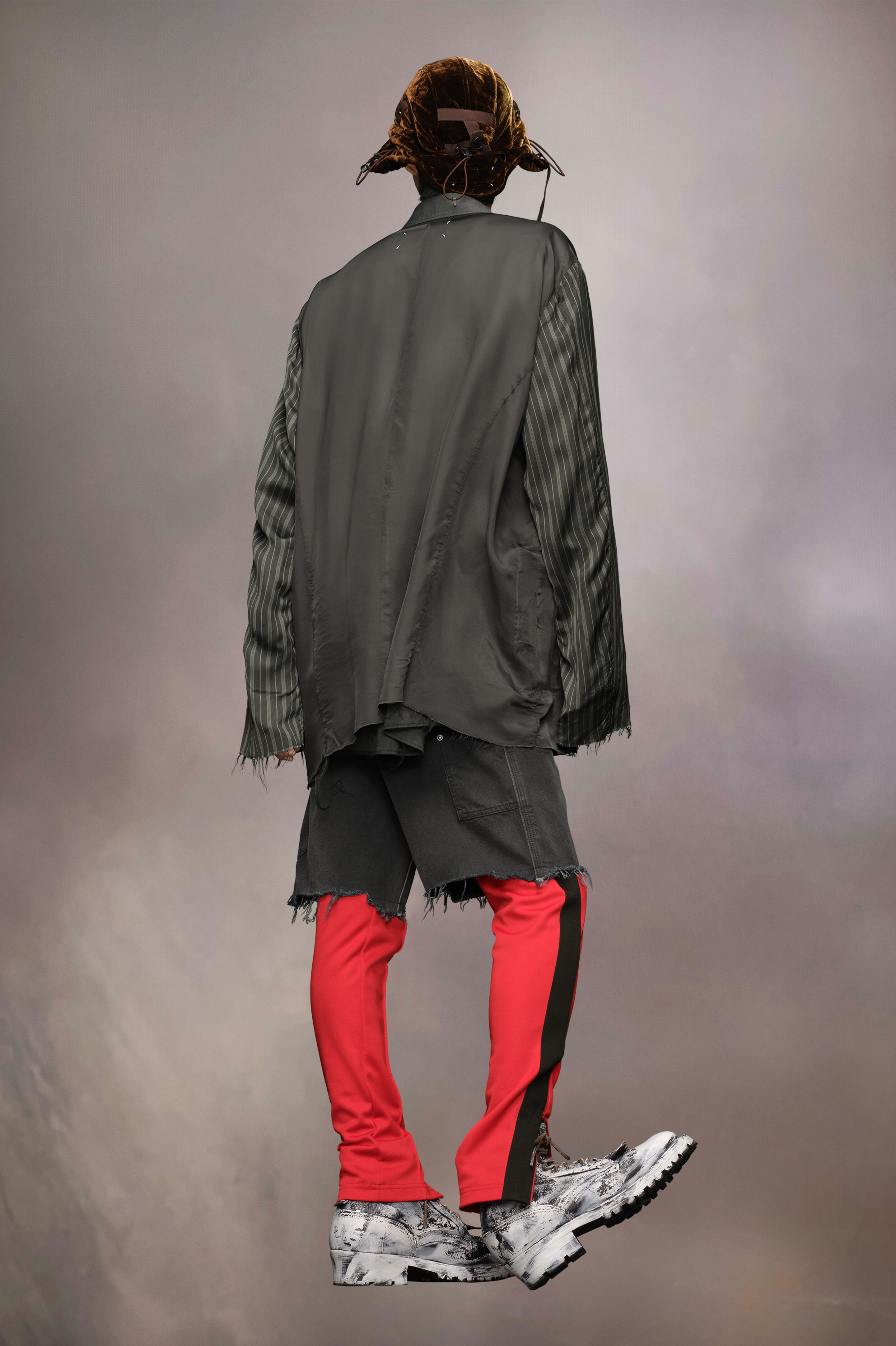 Patchwork inside-out jacket - 5