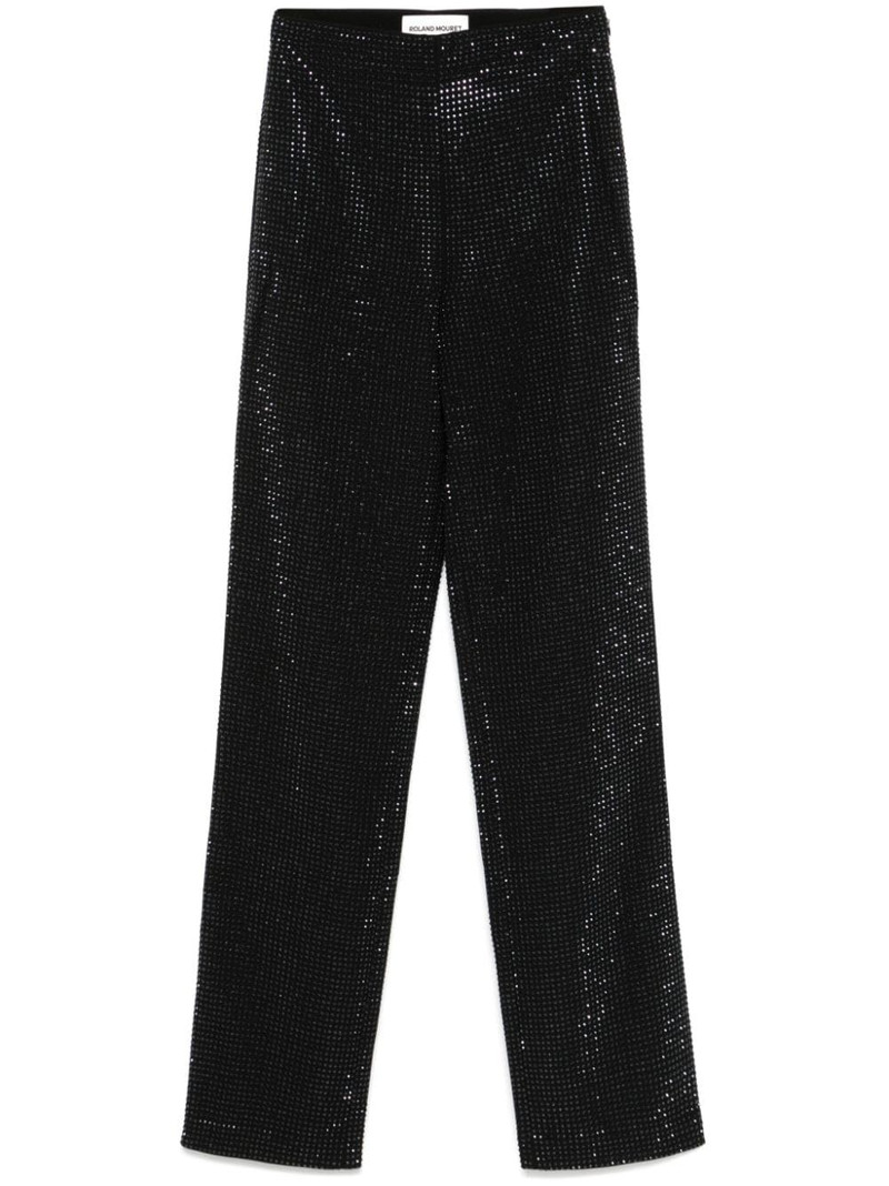 crystal-embellished trousers 1
