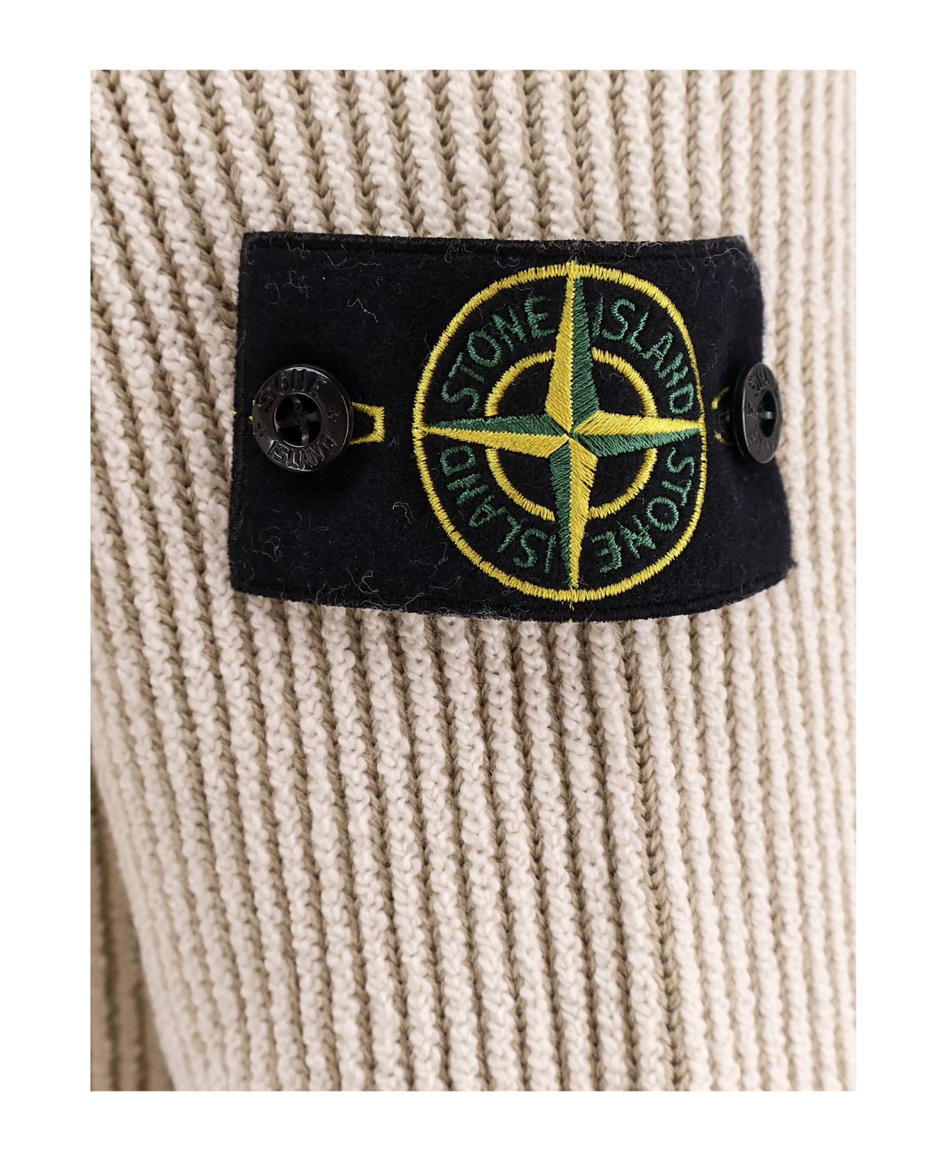 Certified Virgin Wool And Cotton Sweater - 3