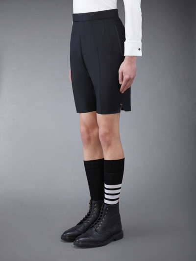 Thom Browne Twill Tipping Classic Backstrap Shorts outlook