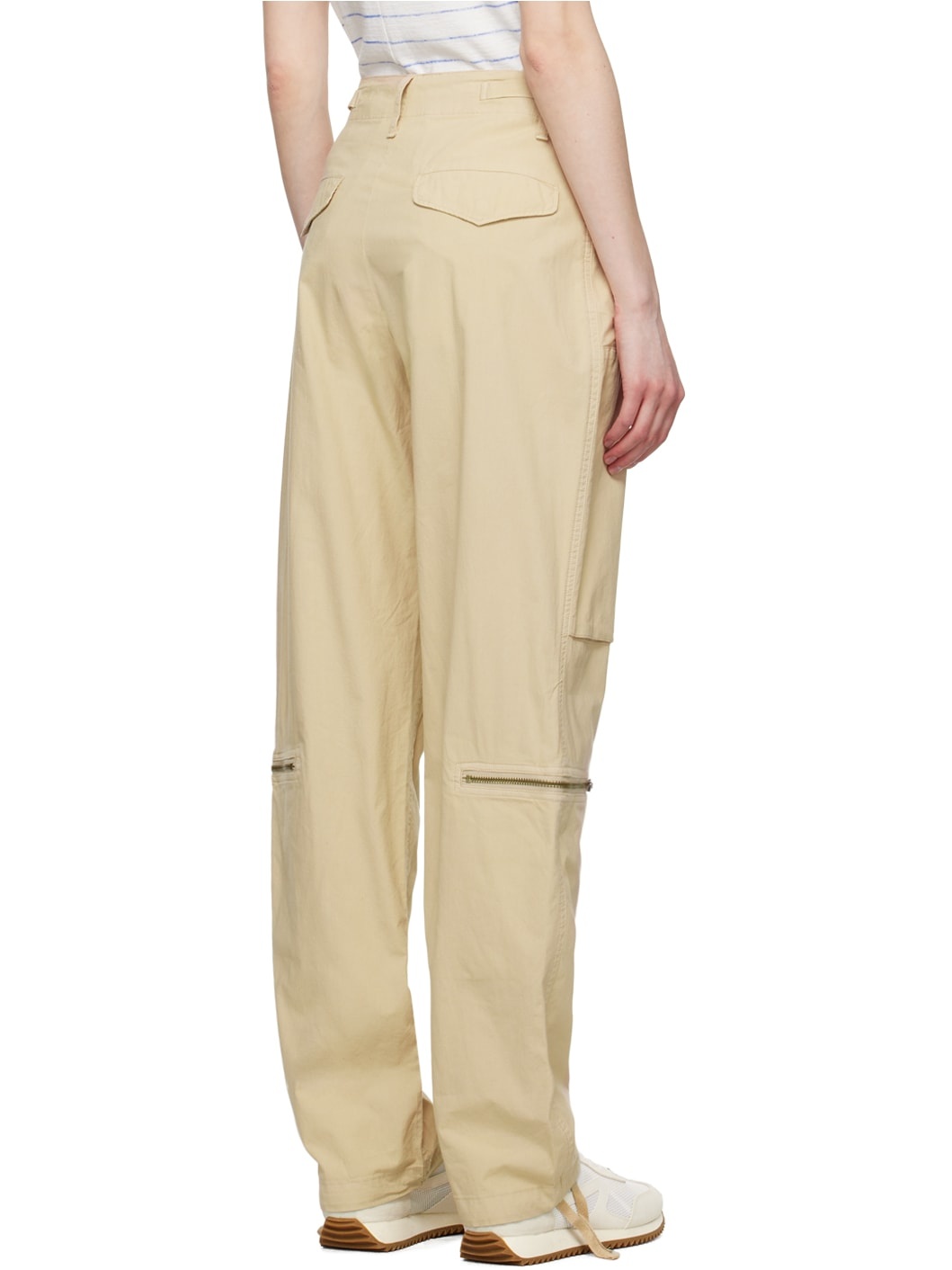Beige Kai Trousers - 3
