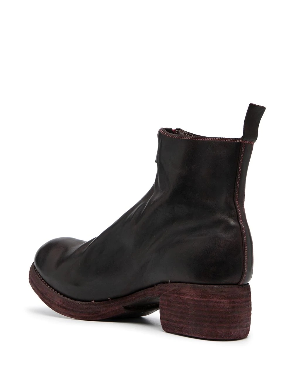 front zip ankle boots  - 3