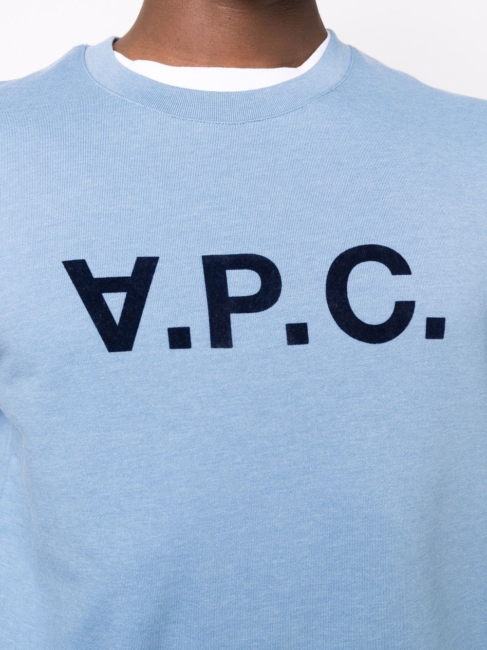 V.P.C. logo crew-neck sweatshirt - 5