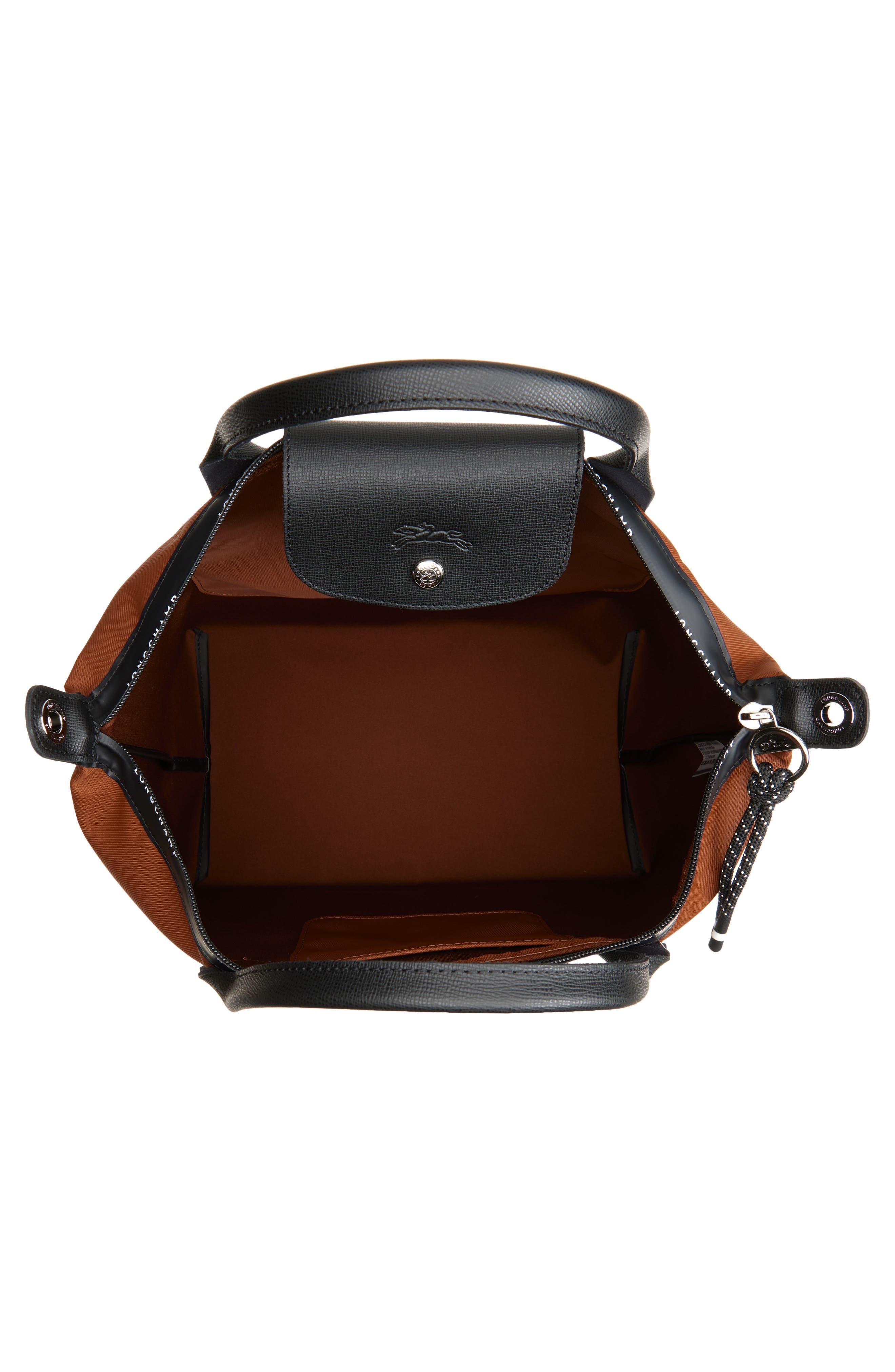 Longchamp Large Le Pliage Energy Recycled Canvas Hobo Bag in Chocolate at Nordstrom - 5