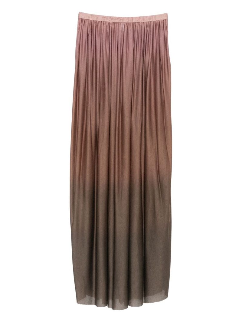Faliero Sarti ombre pleated skirt outlook