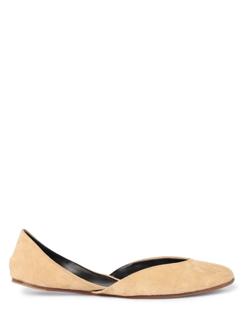 10mm Gemma suede ballet flats - 1