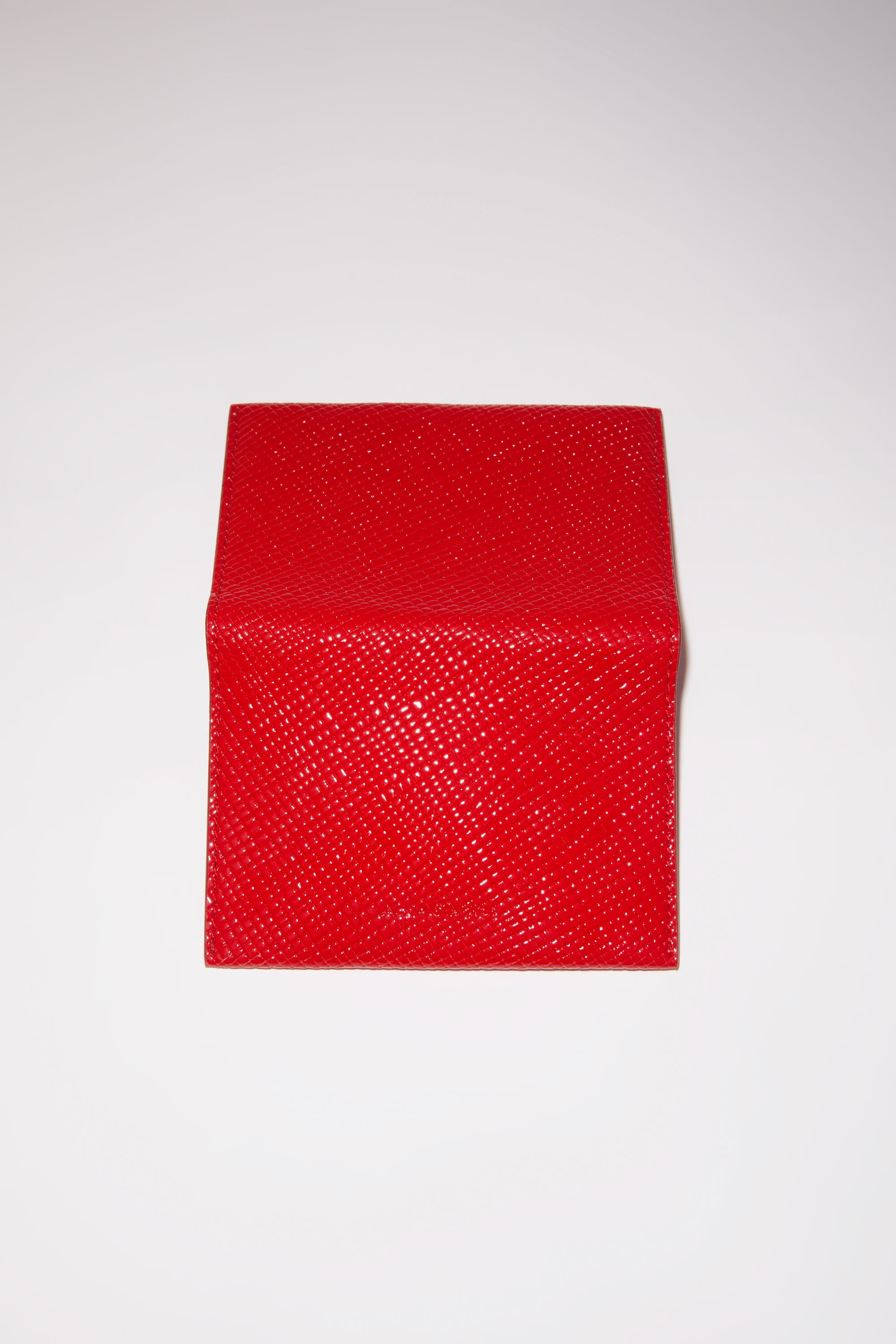 Folded card holder - Bright Red - 3