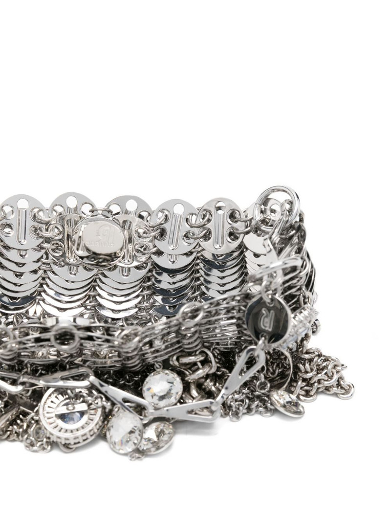 Hanging Charms Discs Shoulder Bag 5