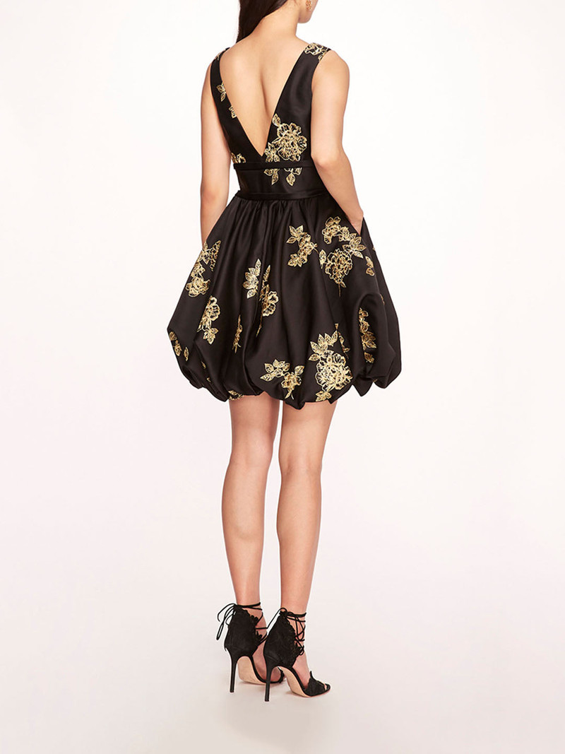 MARIGOLD BUBBLE MINI DRESS 3