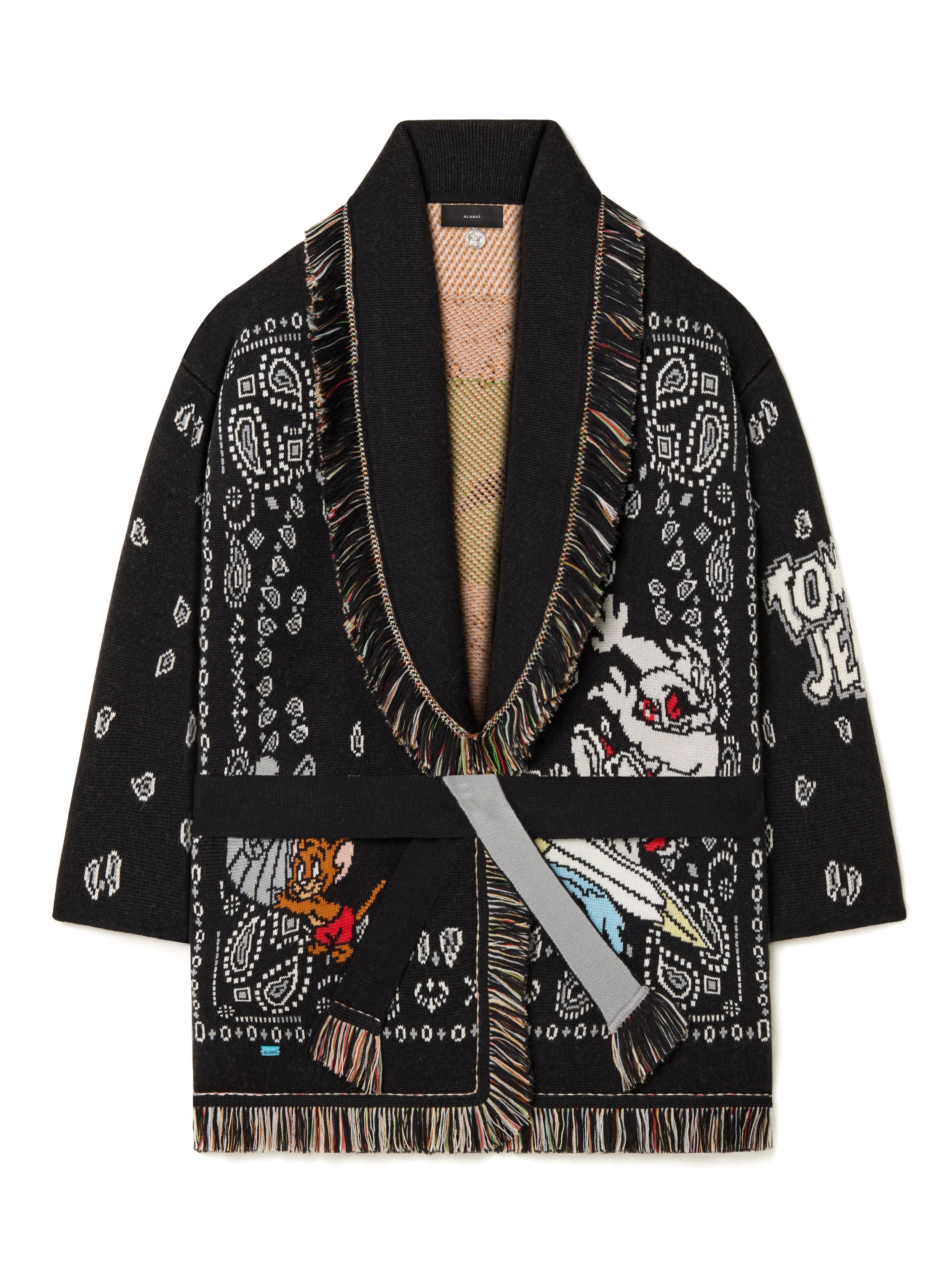 Tom & Jerry Bandana Jacquard Cardigan - 5