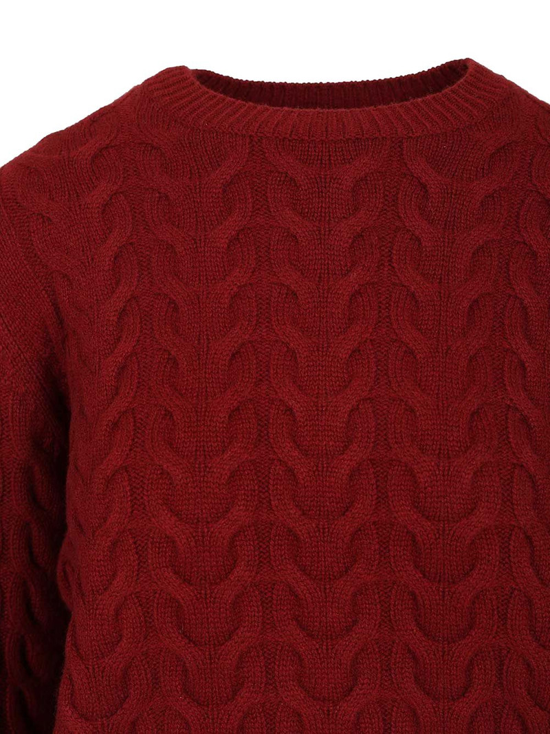 cable-knit cashmere jumper 4