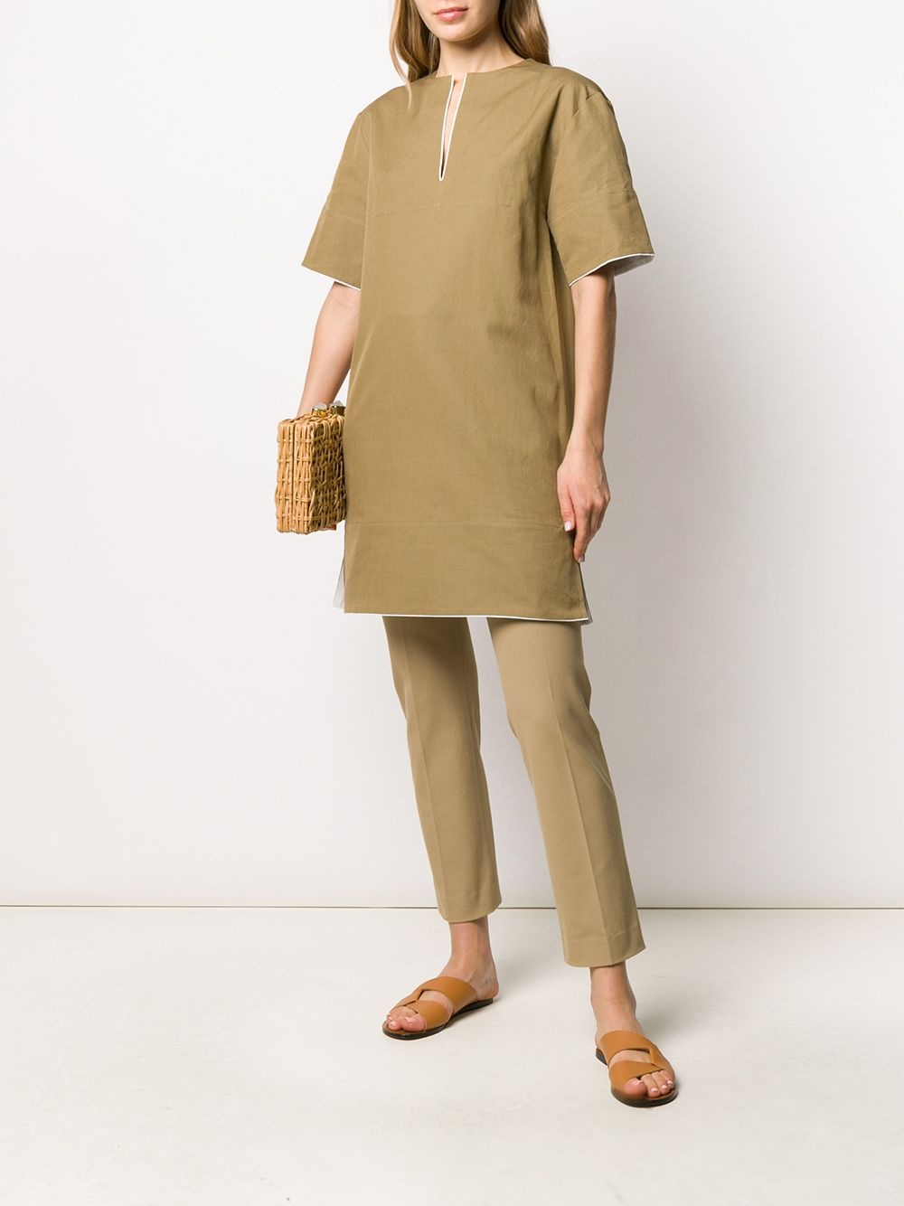 long-line tunic top - 2