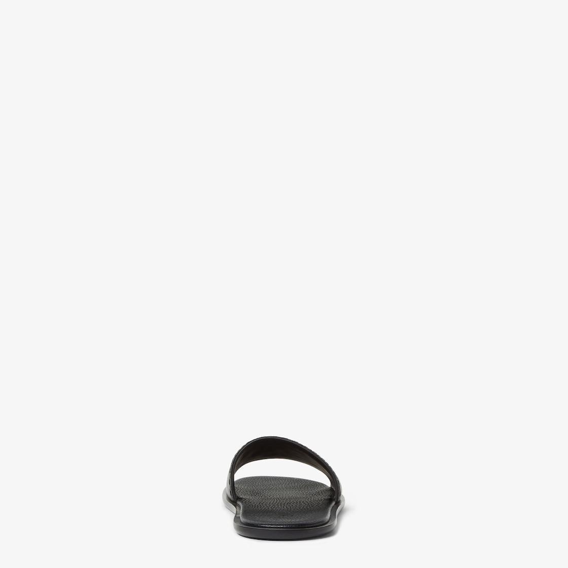 Fendi Roma Leather Slides - 3