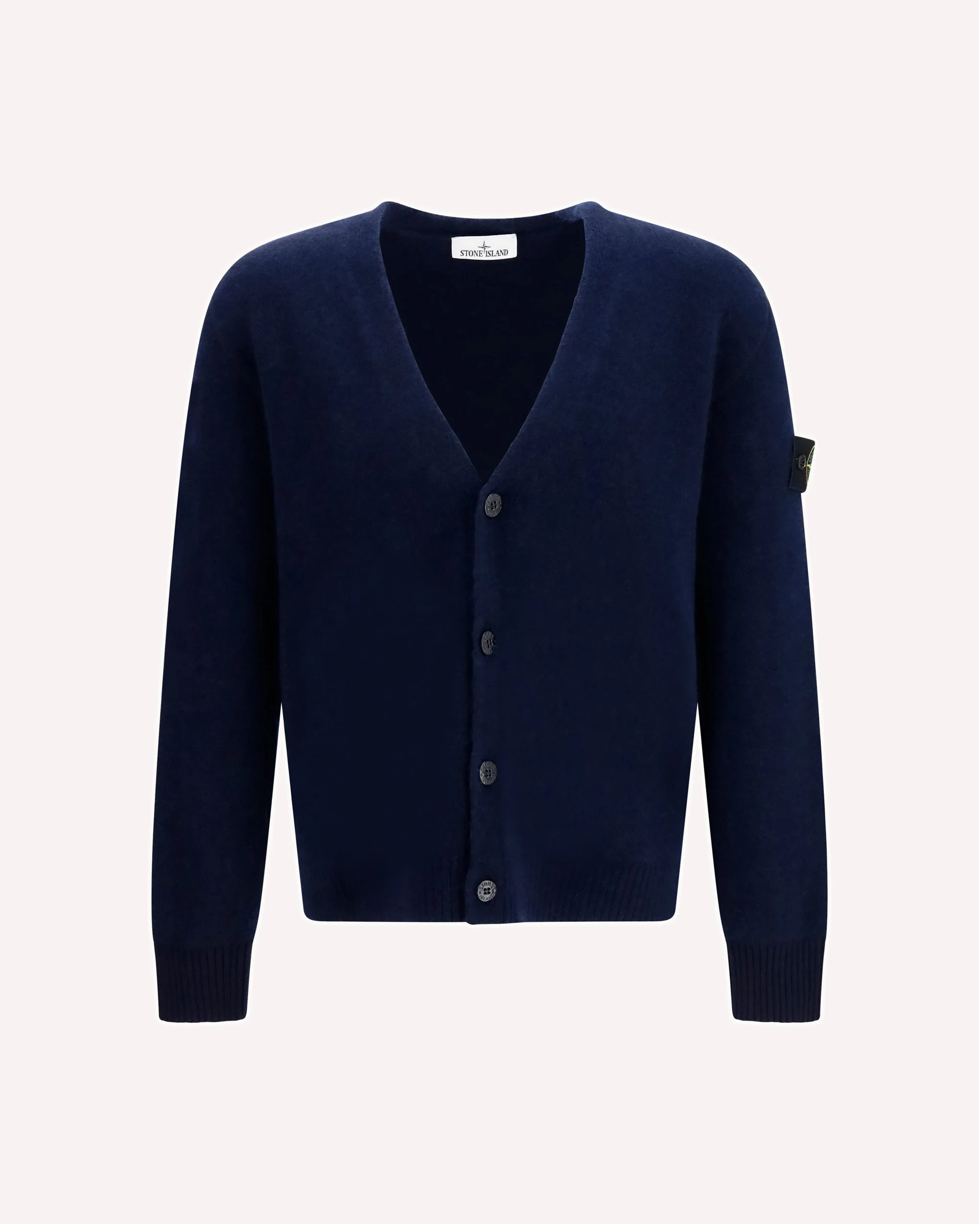 Alpaca and wool-blend V-neck Cardigan - 1
