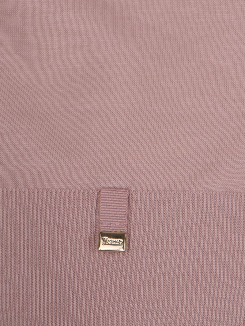 ribbed-trim T-shirt 3