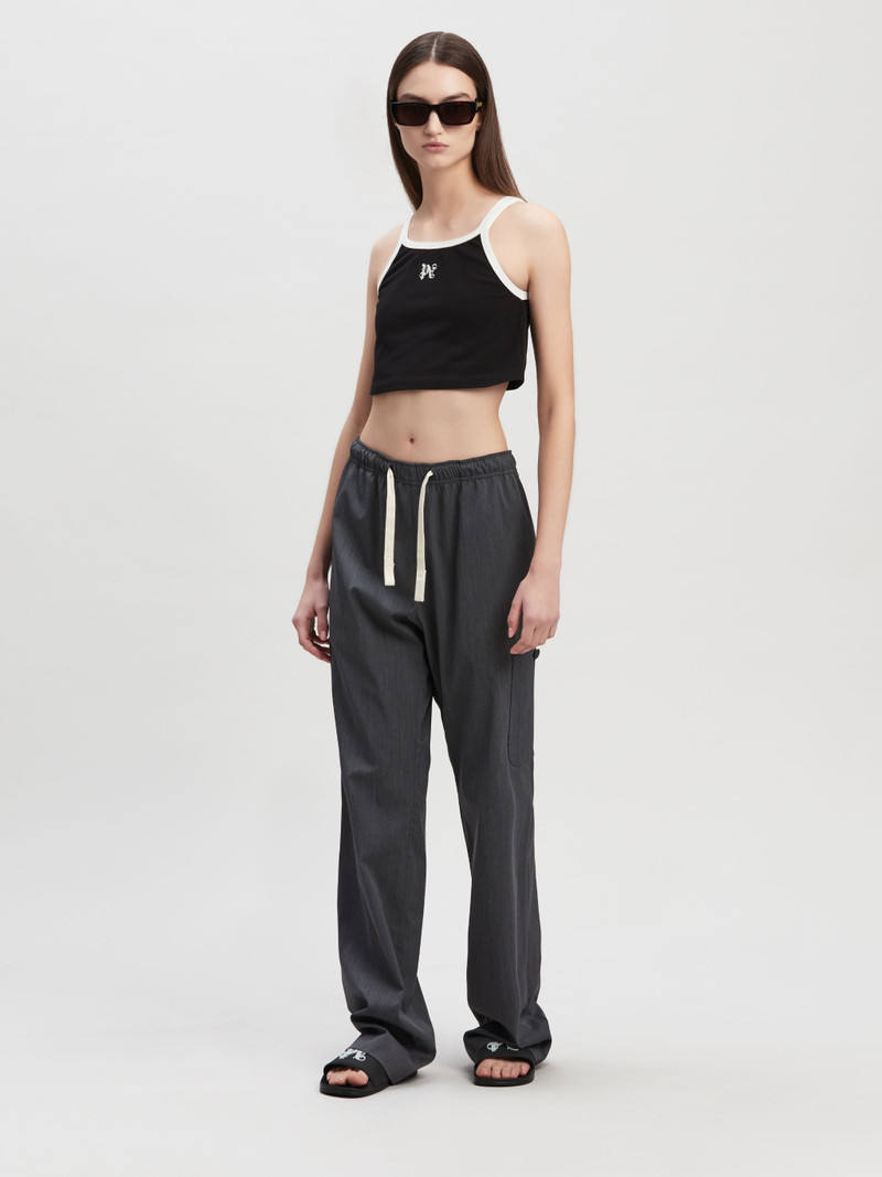 Monogram Loose Pants 3