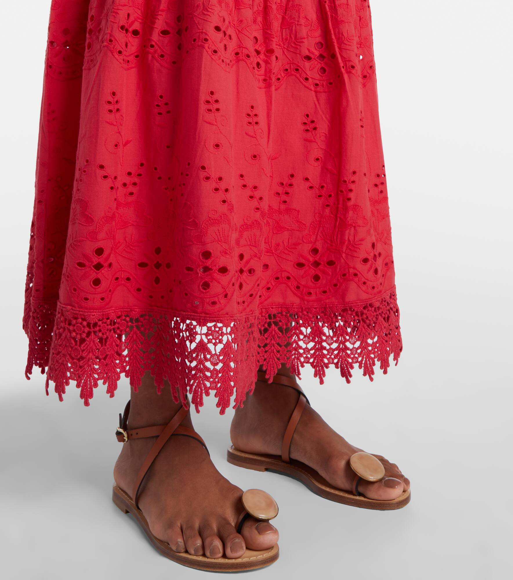 Alessia cotton maxi skirt - 5