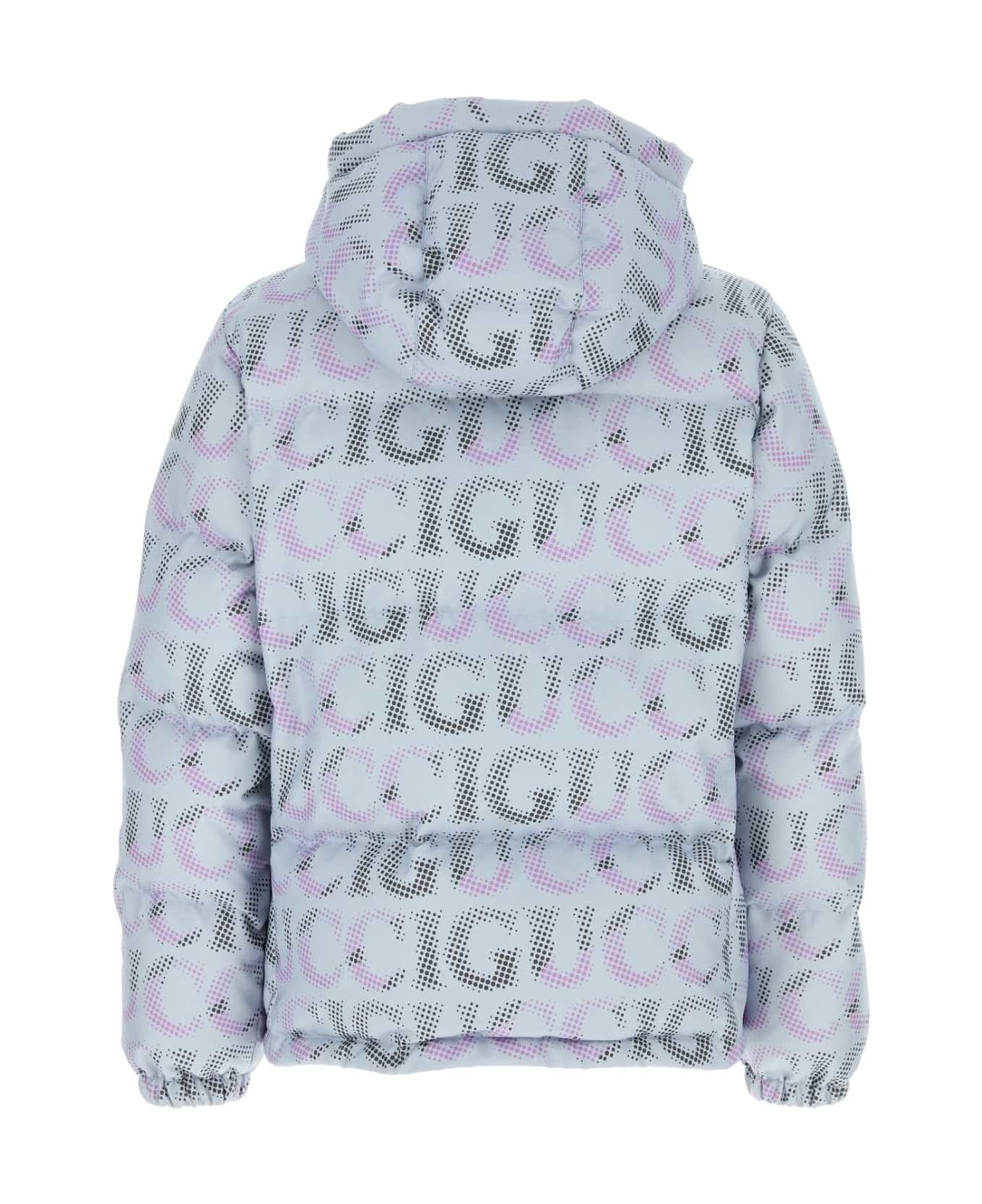 Printed Polyester Down Jacket - 2