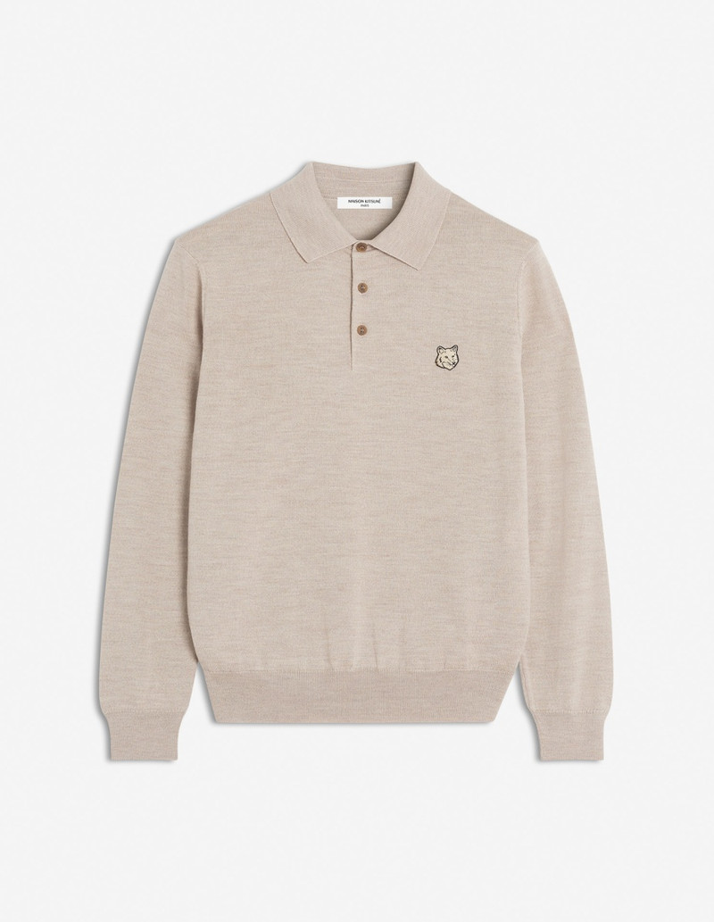 BOLD FOX HEAD PATCH POLO JUMPER 1