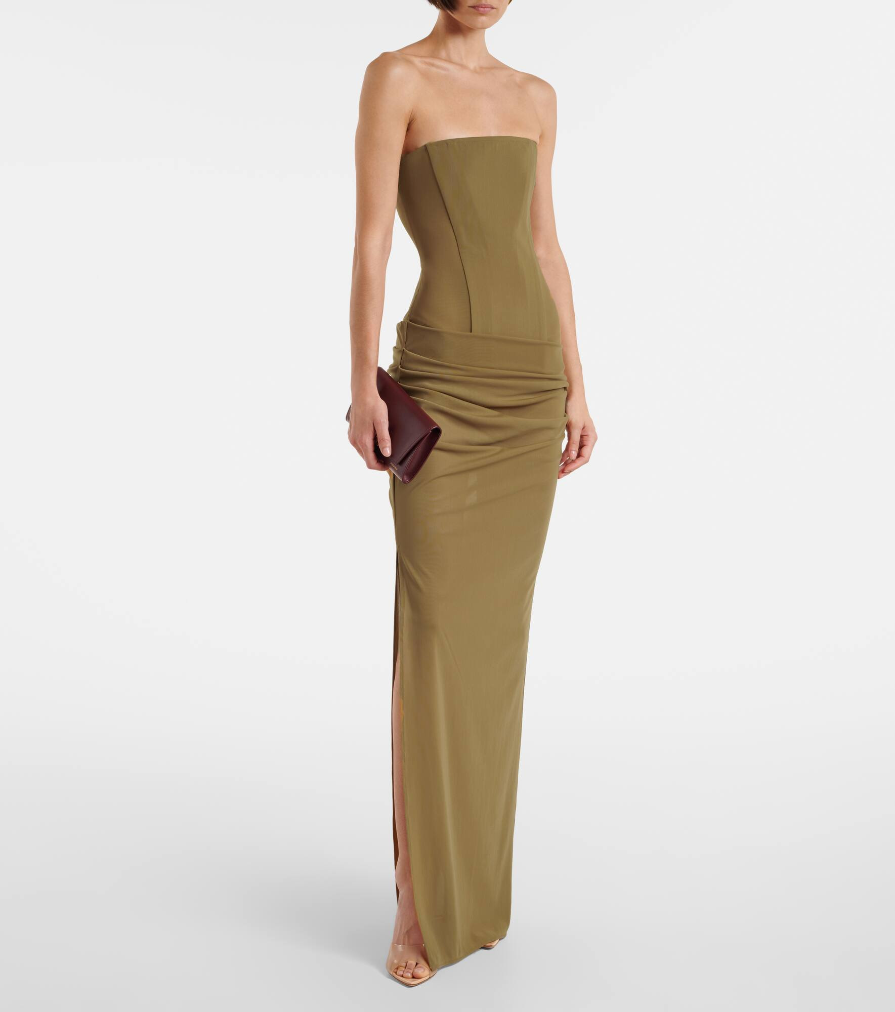 Sheer strapless corset dress - 2