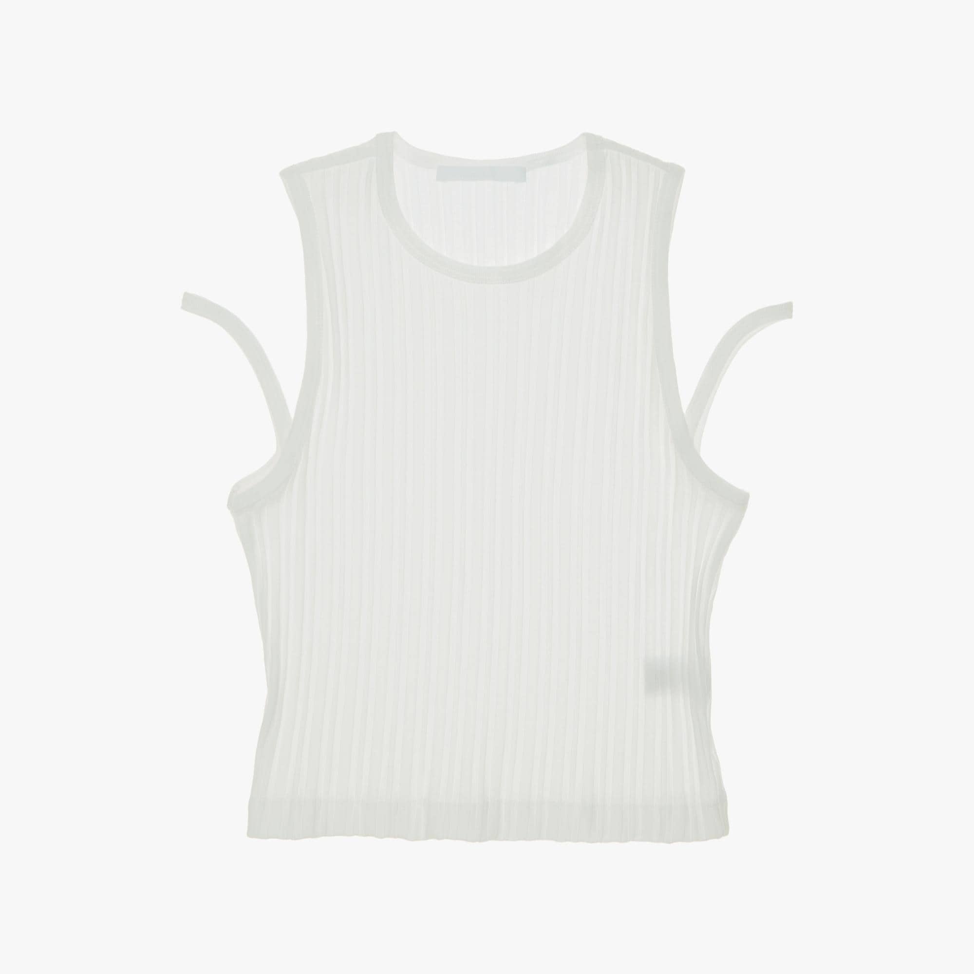 CROPPED MUSCLE TEE - 1