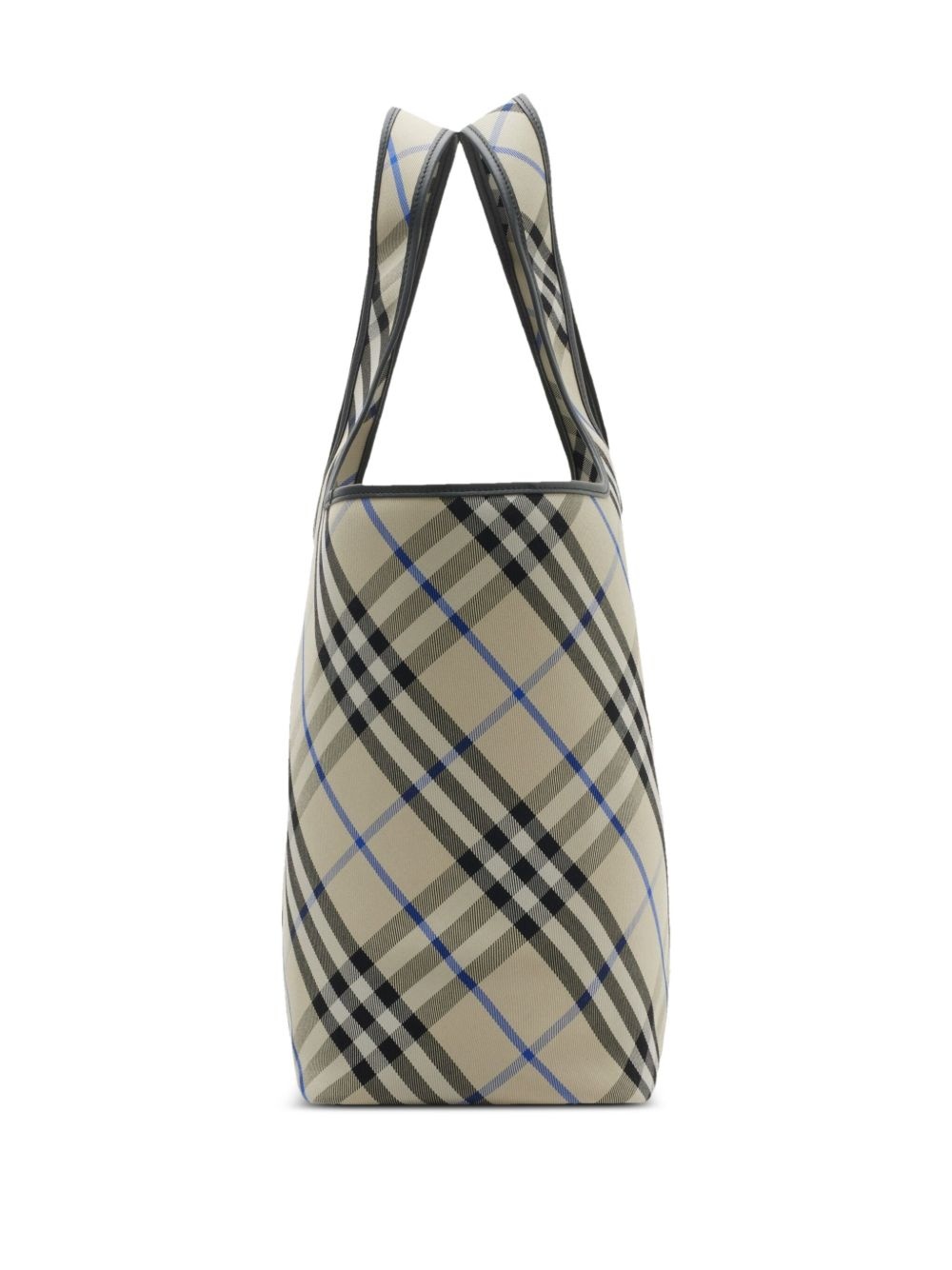 medium Check tote bag - 3