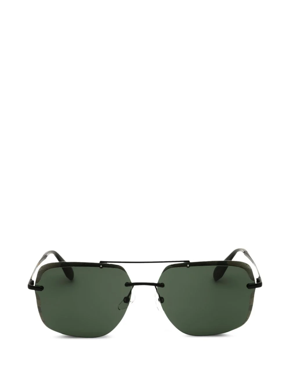 OR0017 rectangle-frame sunglasses - 1
