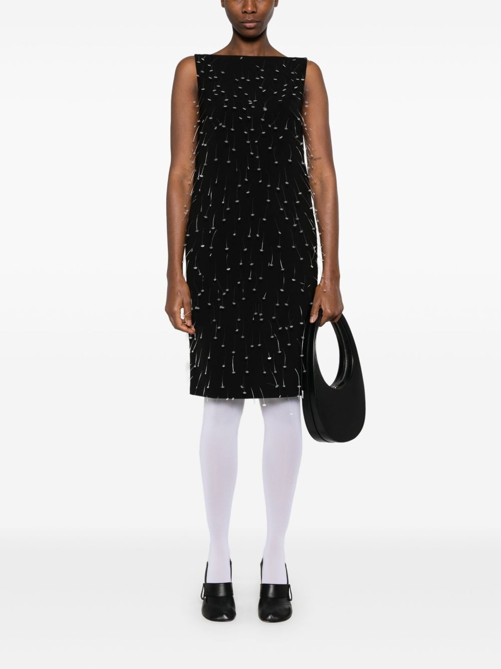 tagging-barbs mini dress - 2