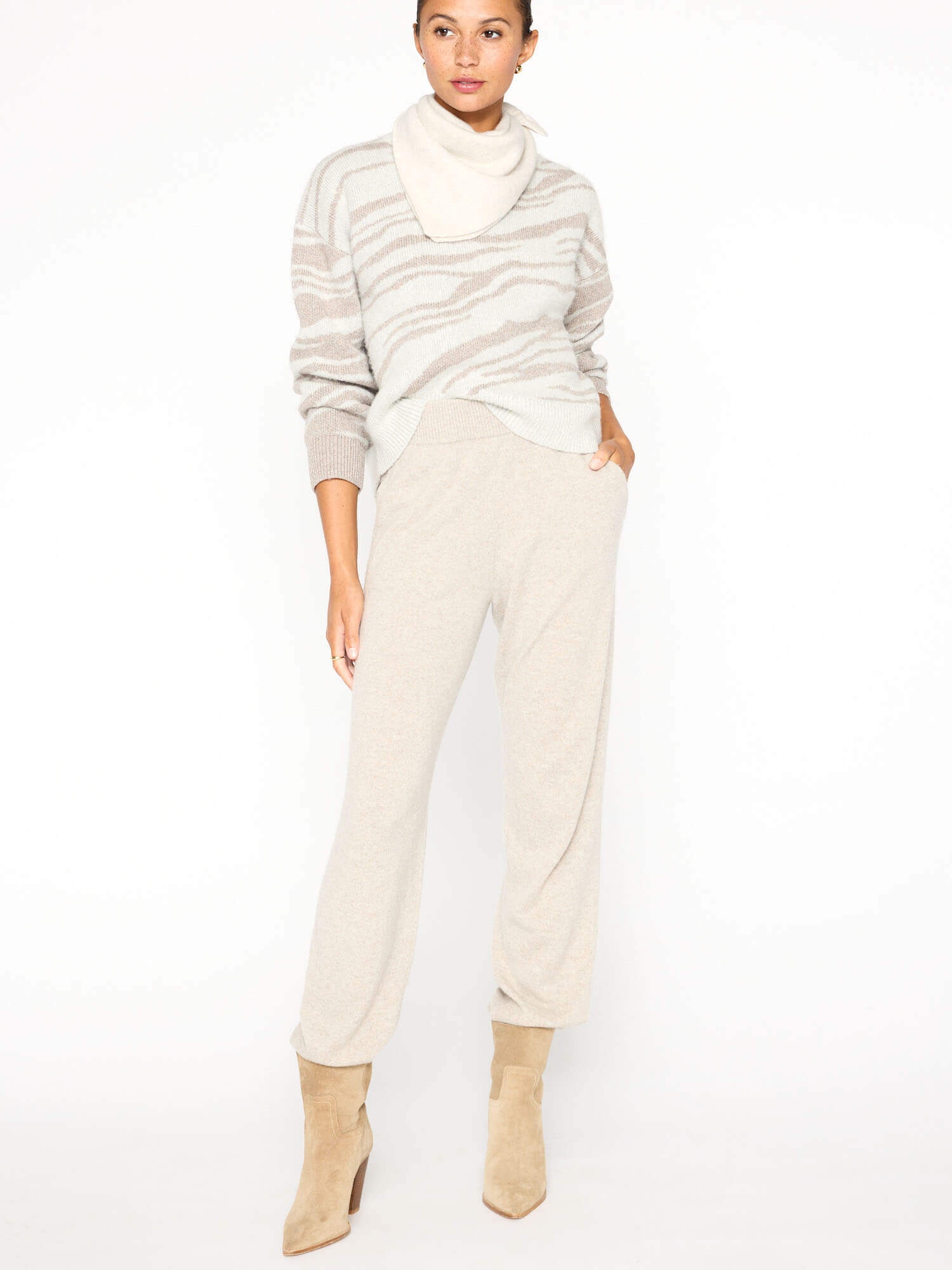 The Adria Jacquard Pullover - 3