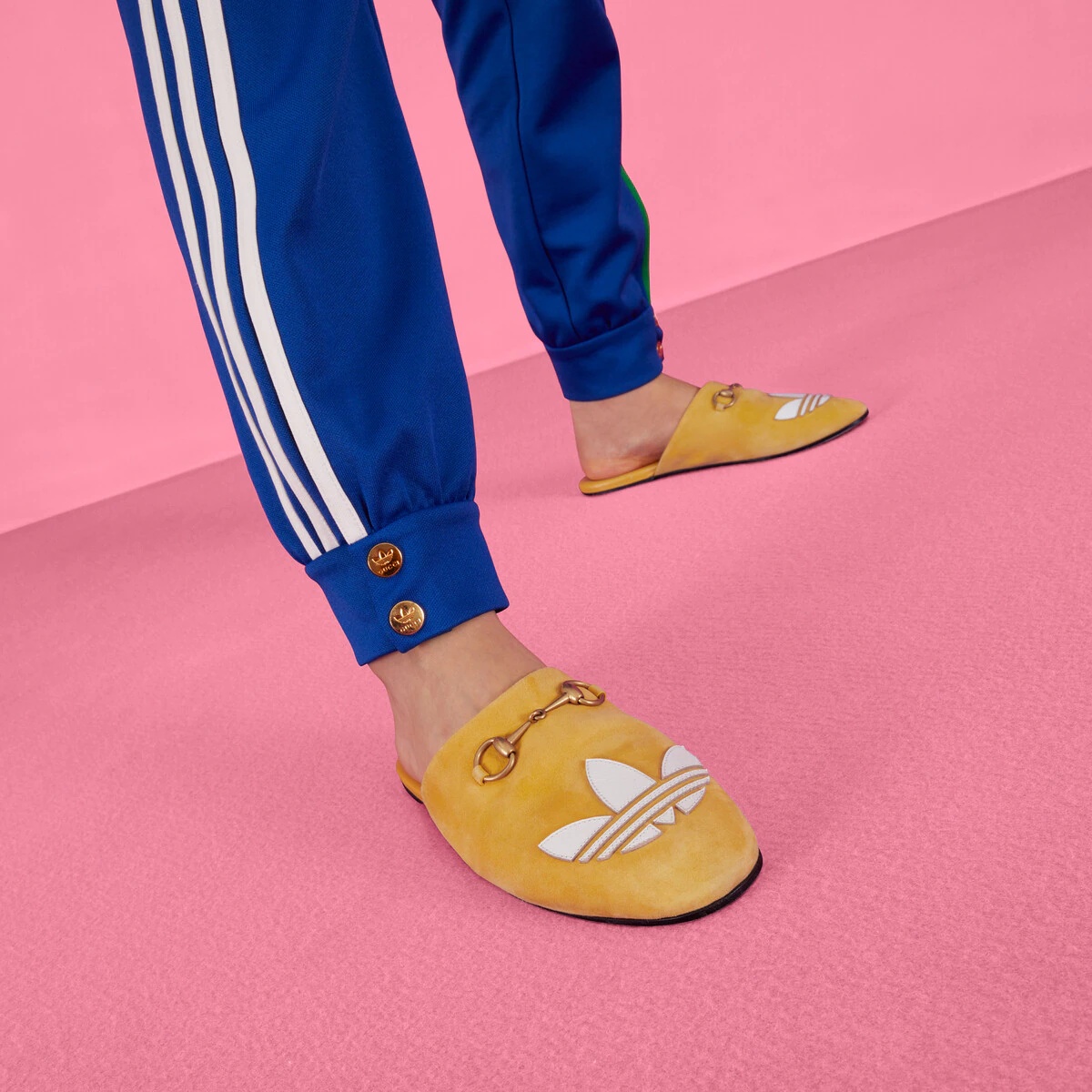 adidas x Gucci women's Trefoil slipper - 3