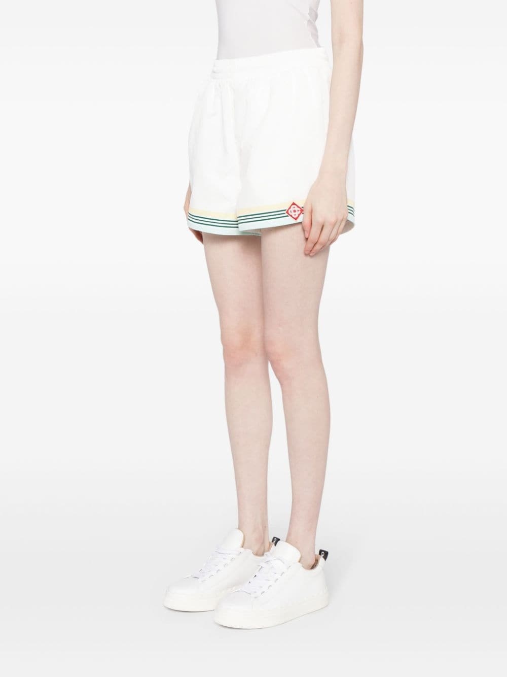 monogram track shorts - 3