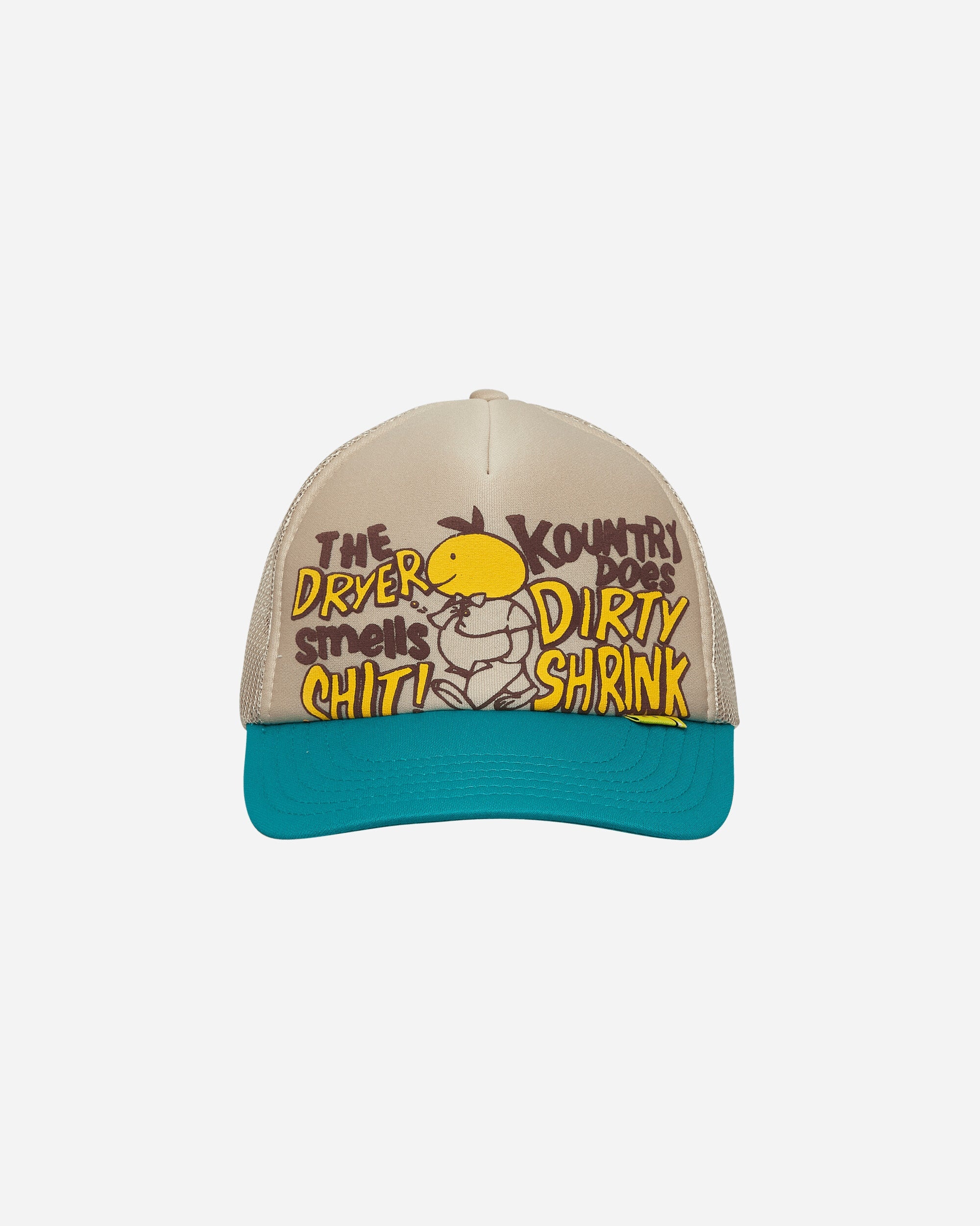 Kountry Dirty Shrink Trucker Cap Beige - 2