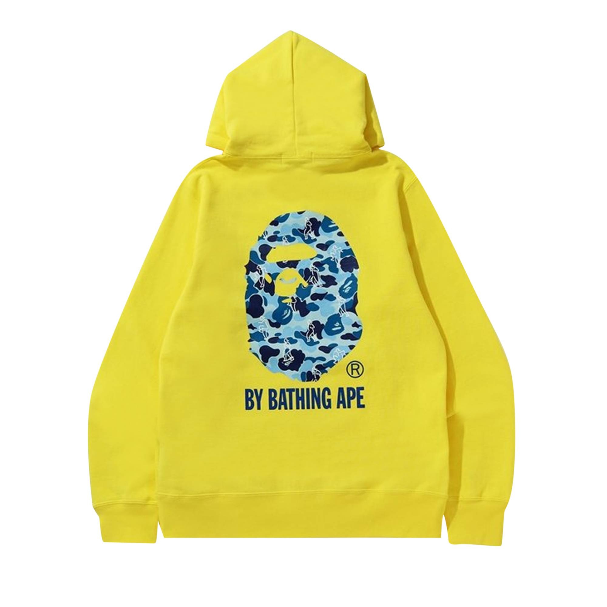 BAPE The Fresh Prince Pullover Hoodie 'Yellow' - 2