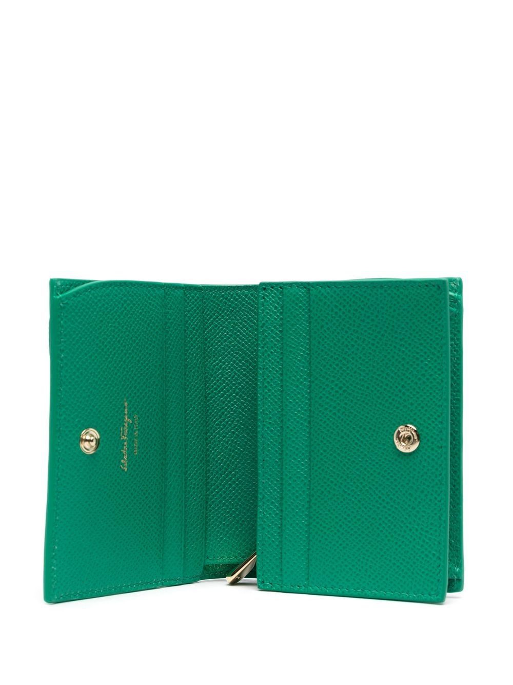 bow-detail calf-leather wallet - 3