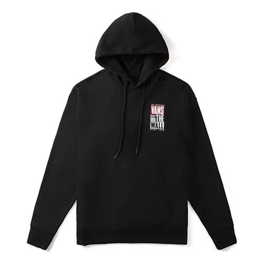 밴 2019 겨울 남자 캐주얼 스포츠 후드 풀 오버 스웨터 탑 블랙 VN0A4ML3BLK - 1