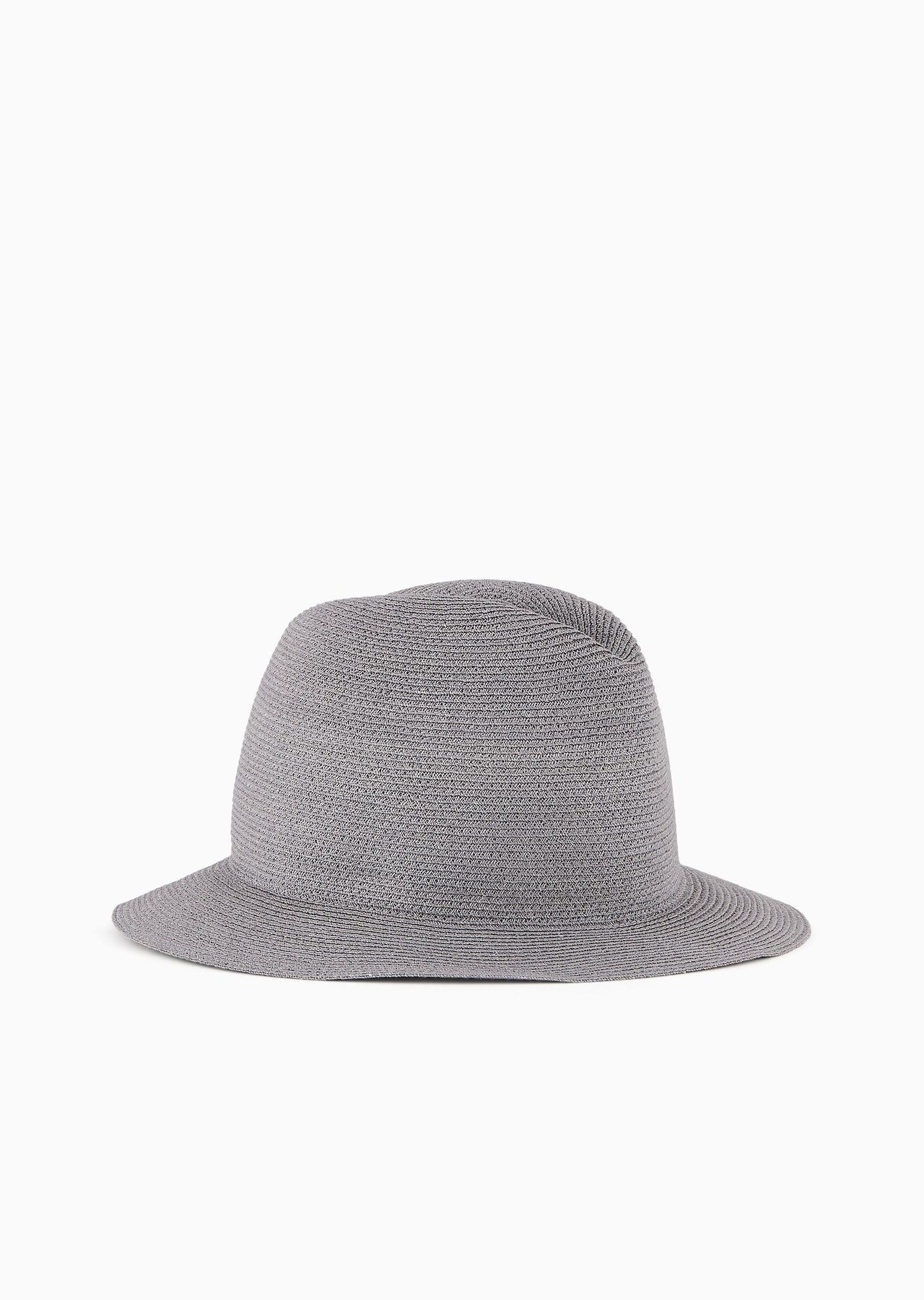 Woven cotton-blend hat - 1