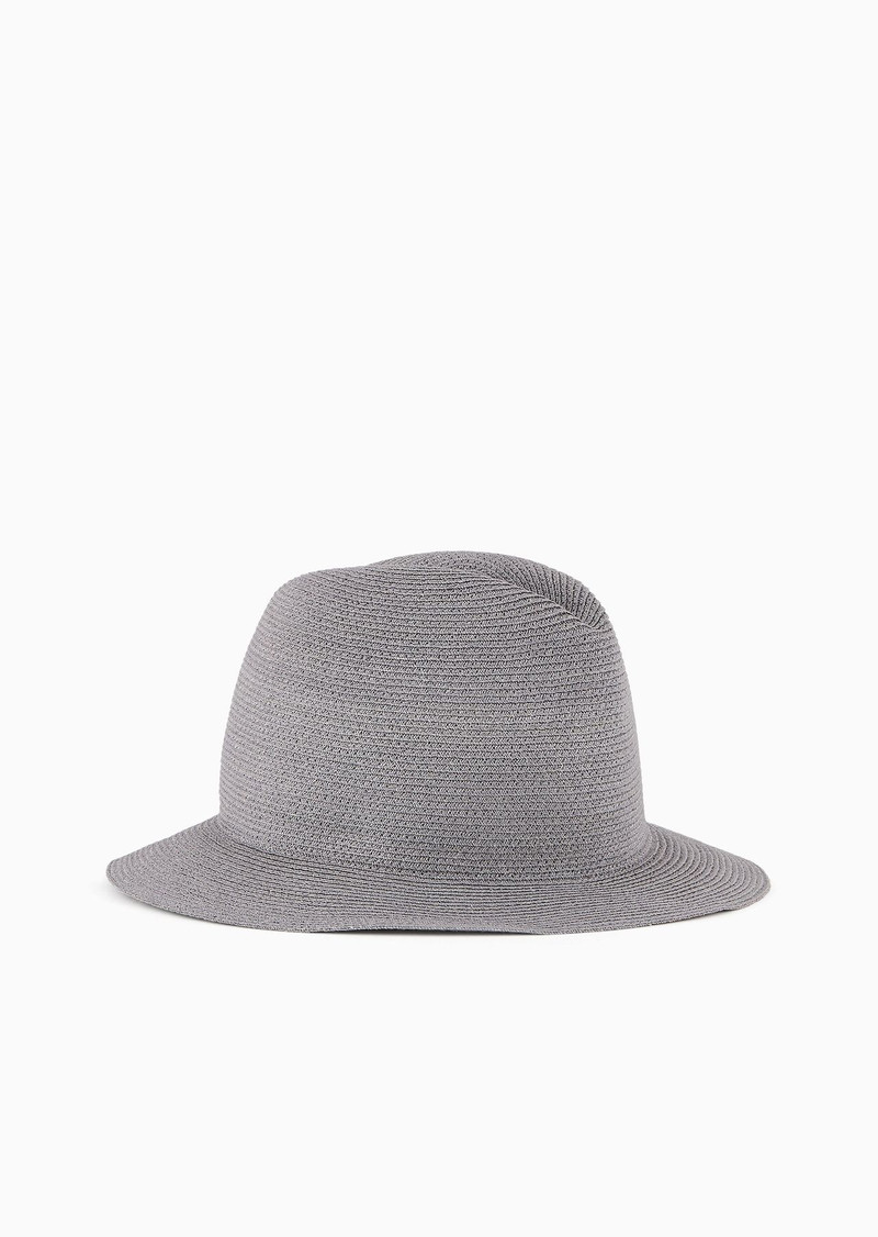 Woven cotton-blend hat 1