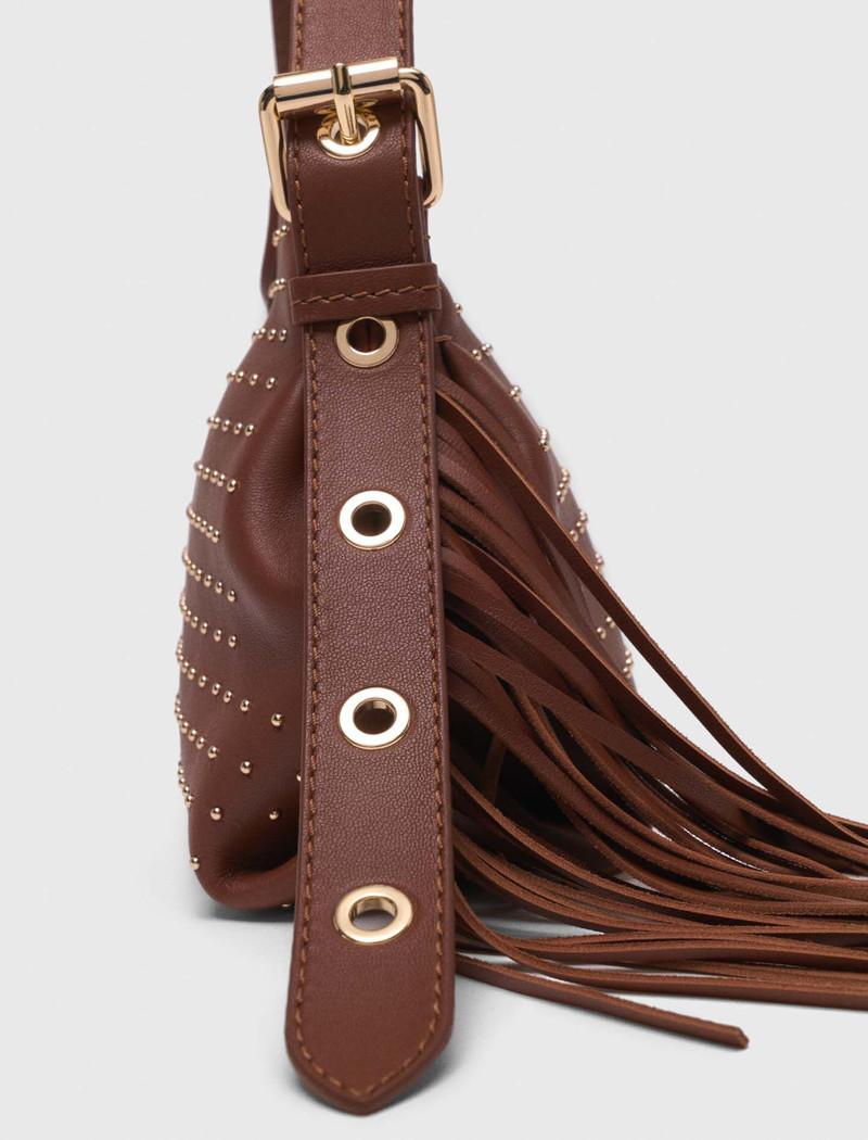 Miss M mini leather studded bag 5