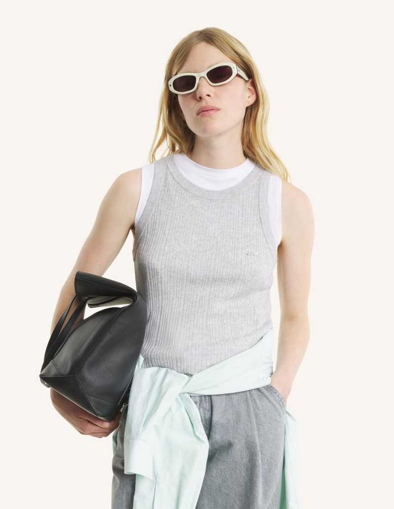 Maison Kitsuné BABY FOX FINE RIB KNITTED TANK TOP outlook