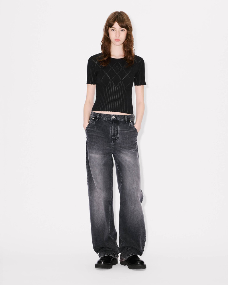 Short sleeve knit top 5